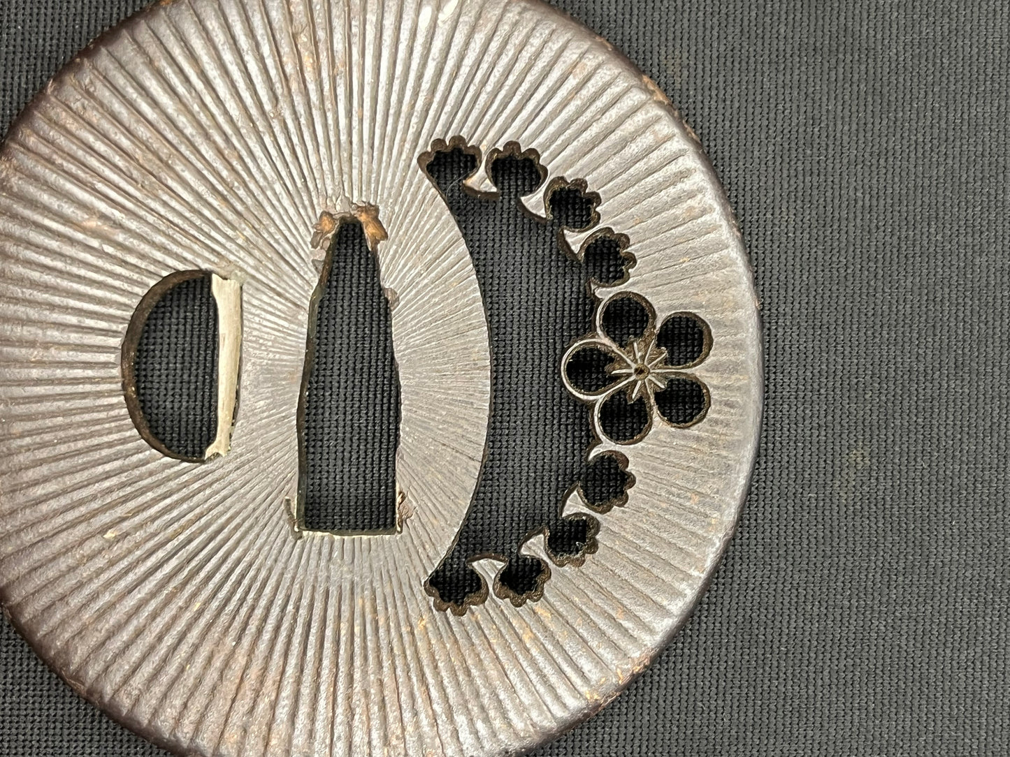 Antique Japanese Tsuba - Iron Handguard #038 Unverified