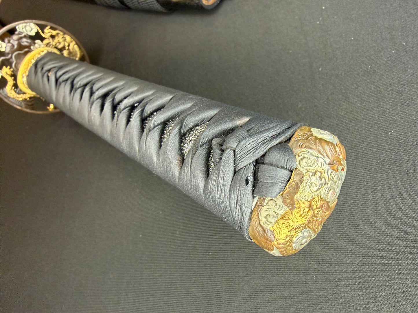 Cloudhammer Katana - Hidden Dragon Series Sakura Fury - sx105v Japanese Tool Steel - Ko-Choji Hamon
