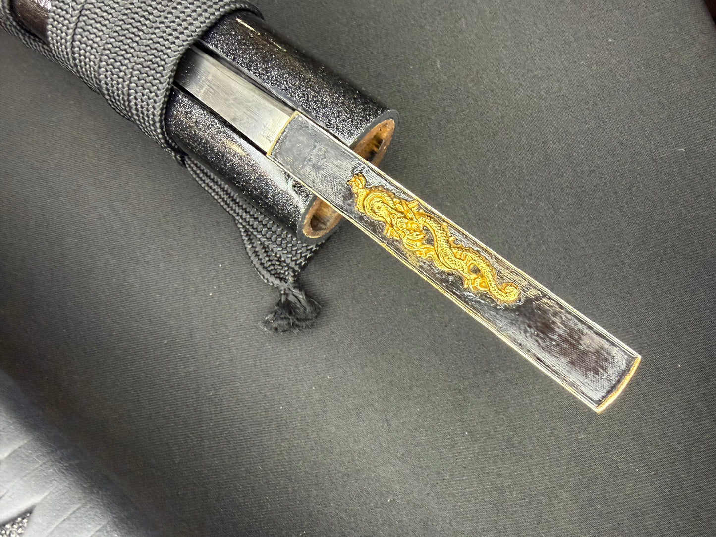 Cloudhammer Katana - Hidden Dragon Series Sakura Fury - sx105v Japanese Tool Steel - Ko-Choji Hamon
