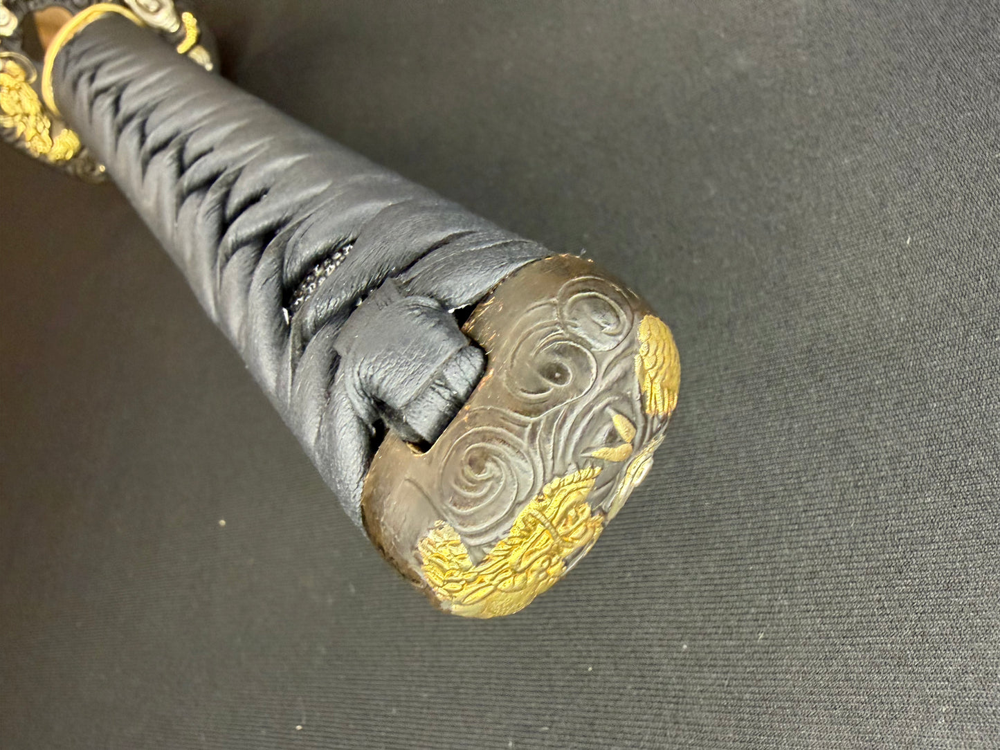 Cloudhammer Katana - Hidden Dragon Series Stormdragon - sx105v Japanese Tool Steel - Ko-Choji Hamon