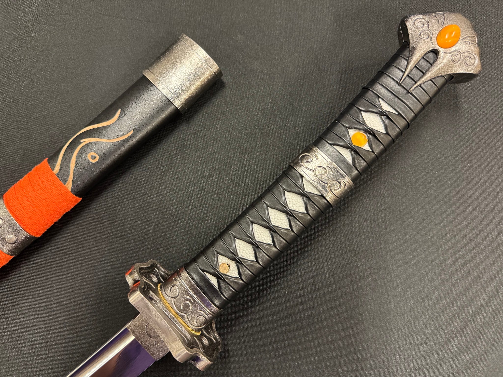 Phoenix Armory Katana - Ninja Gaiden II Evil Deity Blade of the Archfiend 65Mn