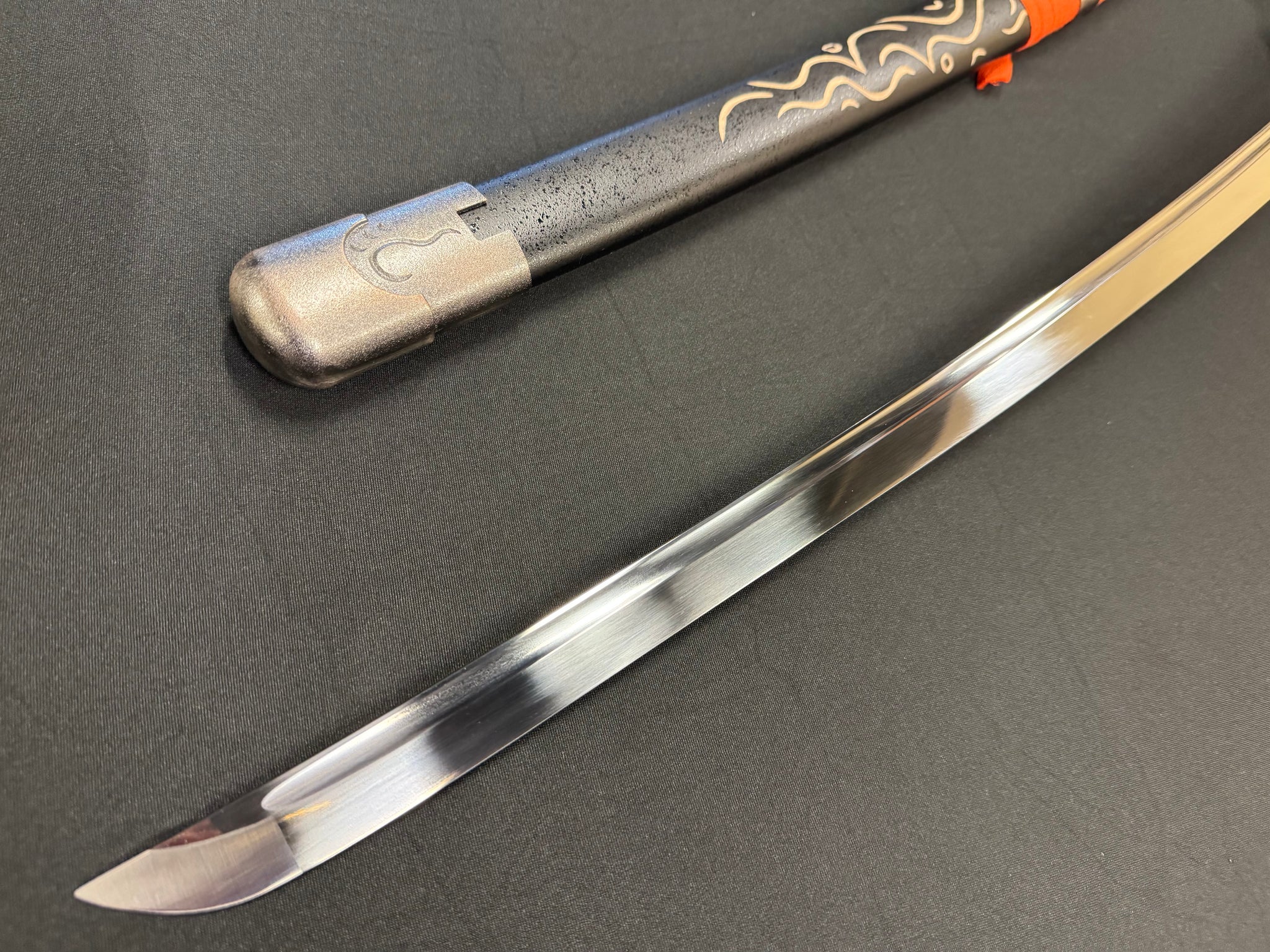 Phoenix Armory Katana - Ninja Gaiden II Evil Deity Blade of the Archfiend 65Mn