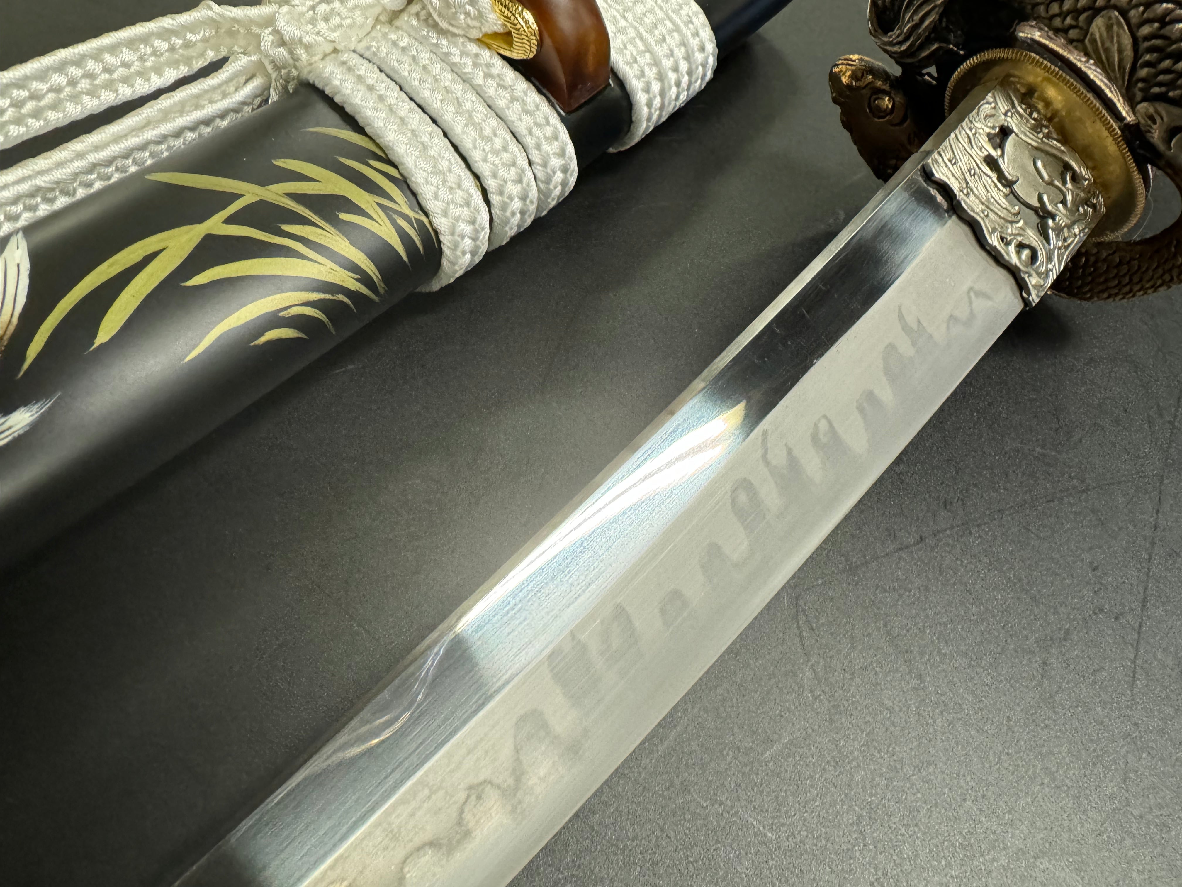 MADE TO ORDER Phoenix Armory Red Carp Shobu Zukuri Tanto T10