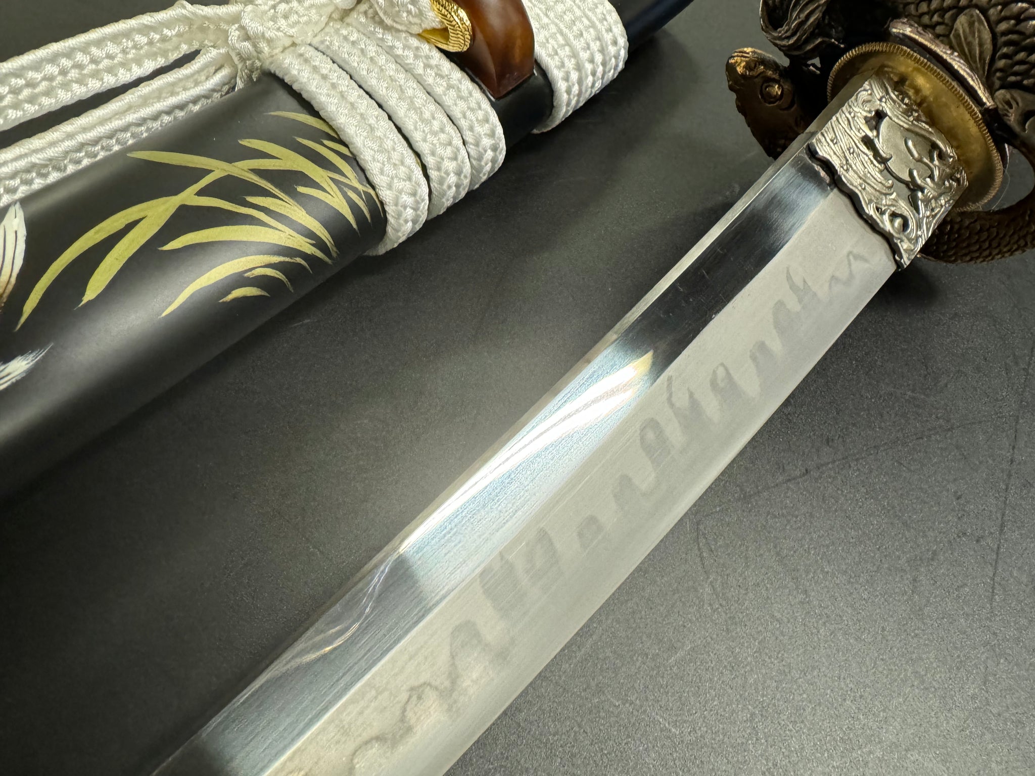 MADE TO ORDER Phoenix Armory Red Carp Shobu Zukuri Tanto T10