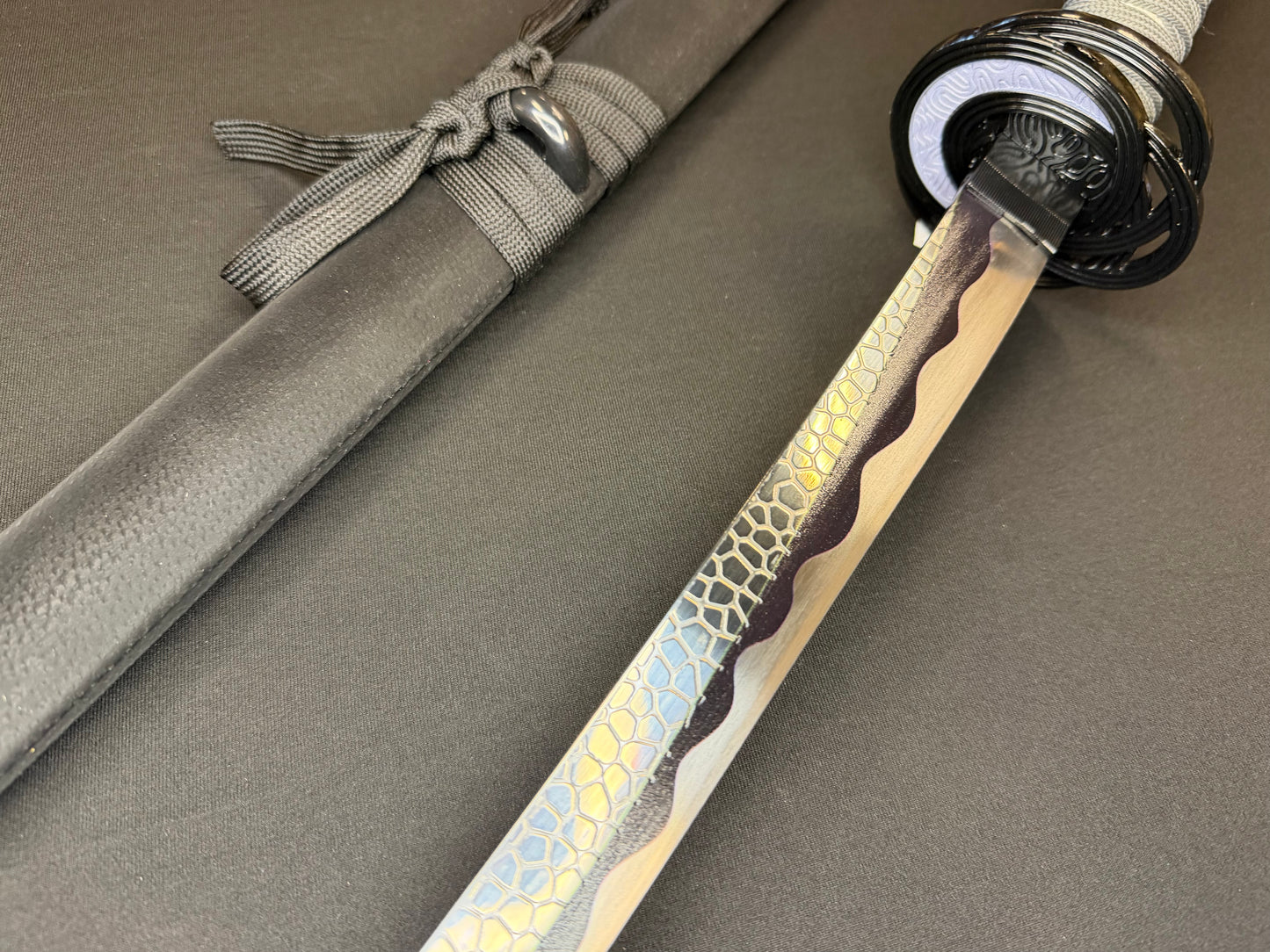 Dragonspring Katana -  Elden Ring Moonveil 65Mn