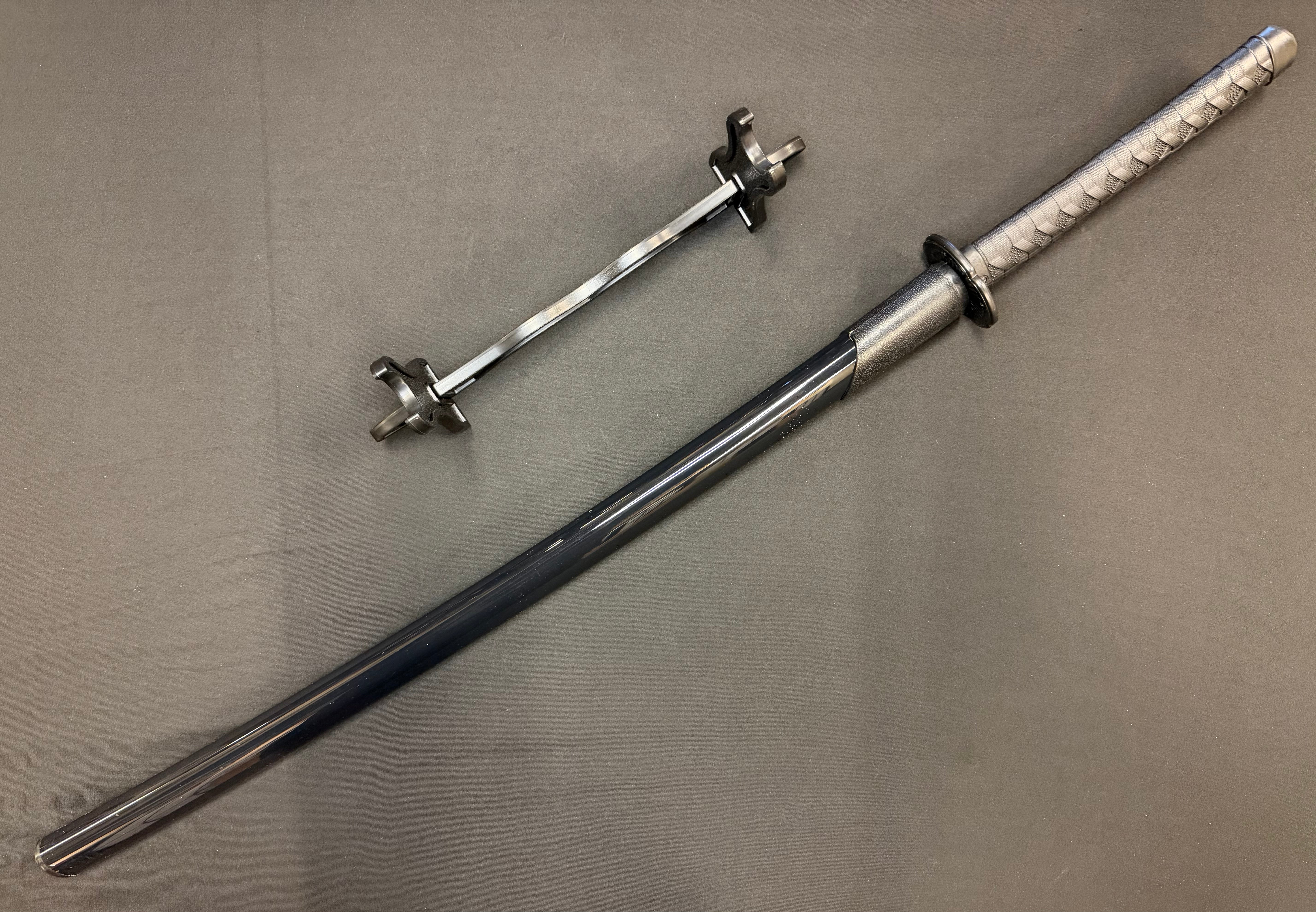 LIQUIDATION Night Ronin Poly Bokuto - Bokken with Saya and Free Stand
