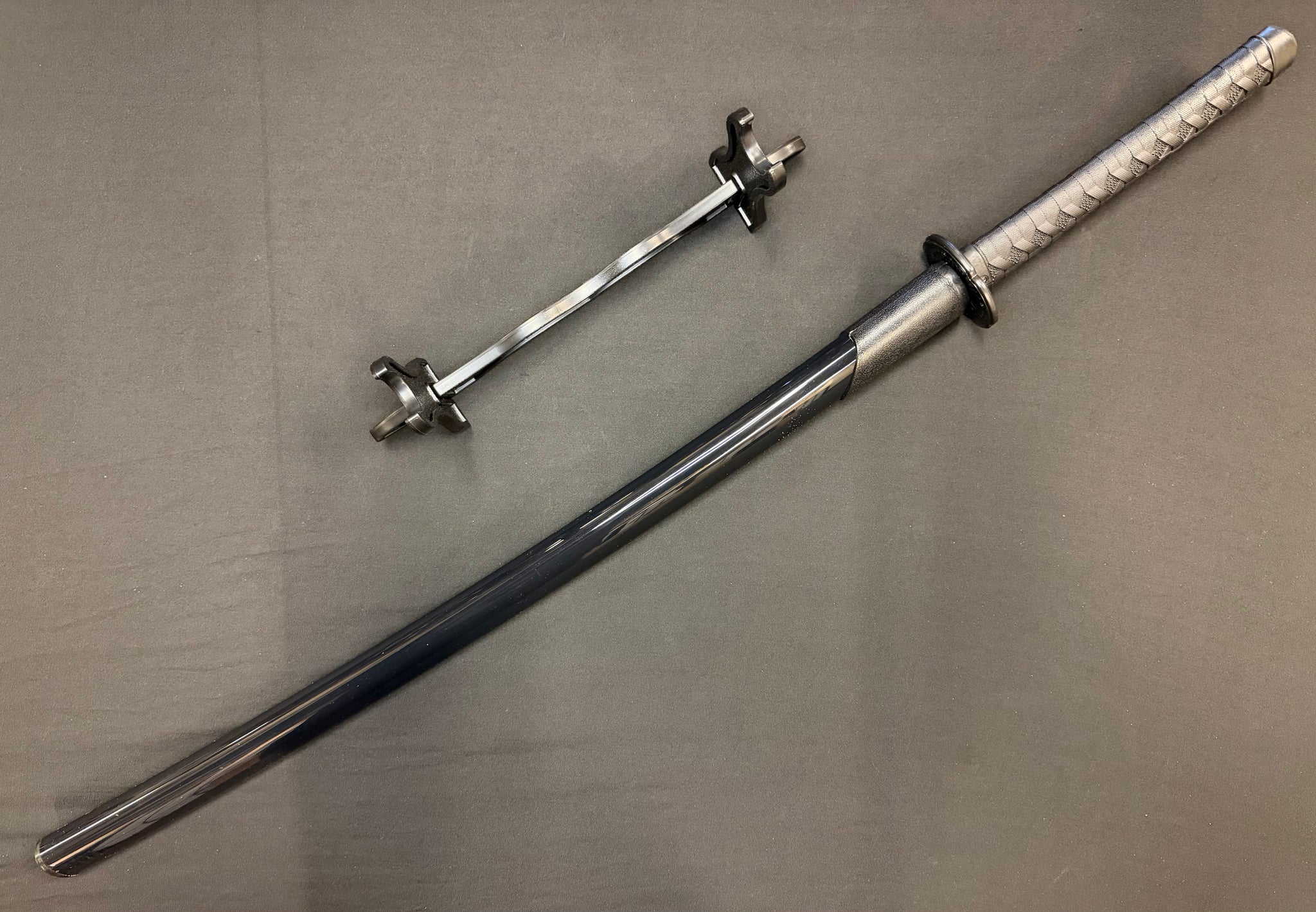 LIQUIDATION Night Ronin Poly Bokuto - Bokken with Saya and Free Stand