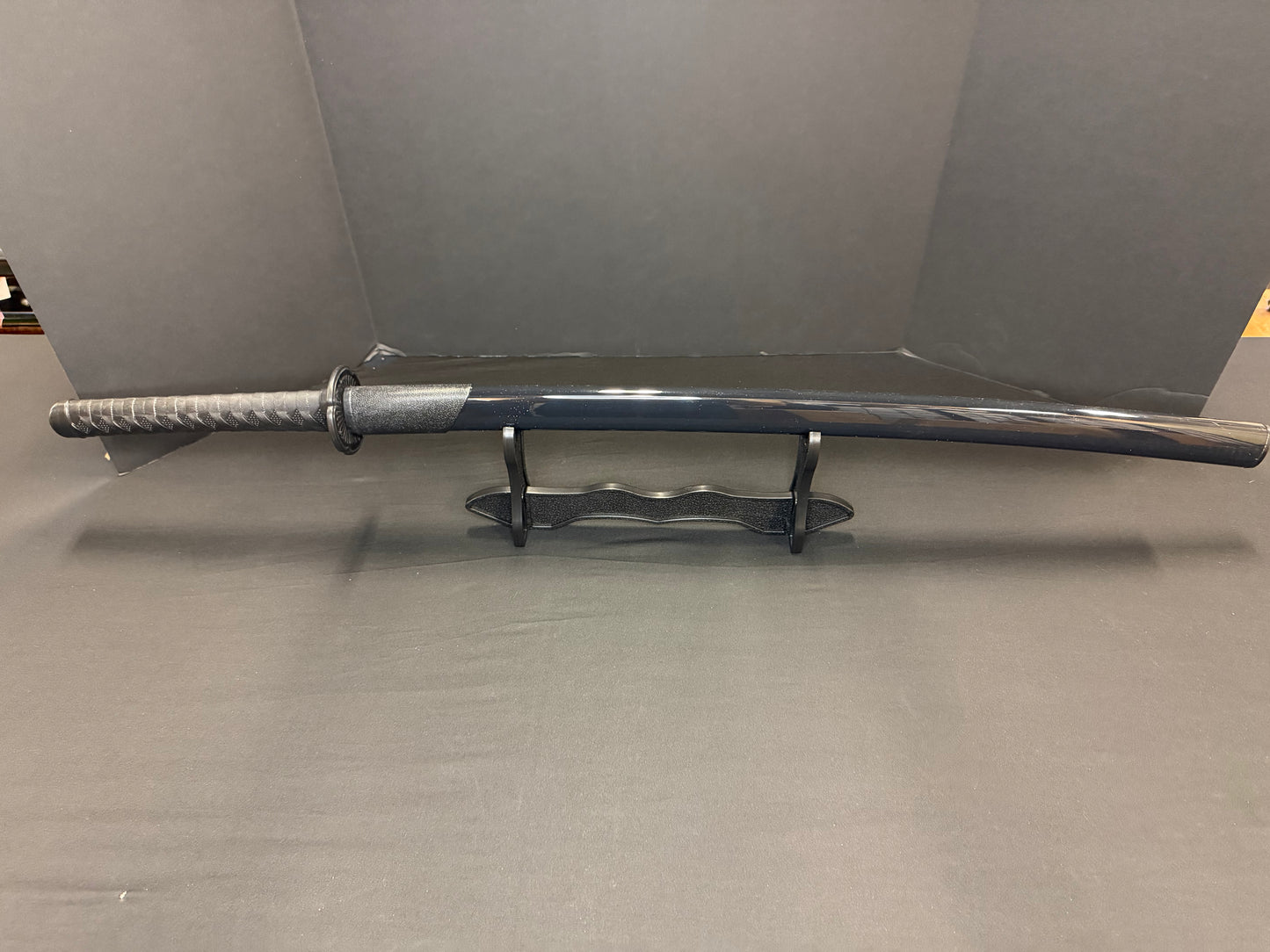 Night Ronin Poly Bokuto - Bokken with Saya and Free Stand