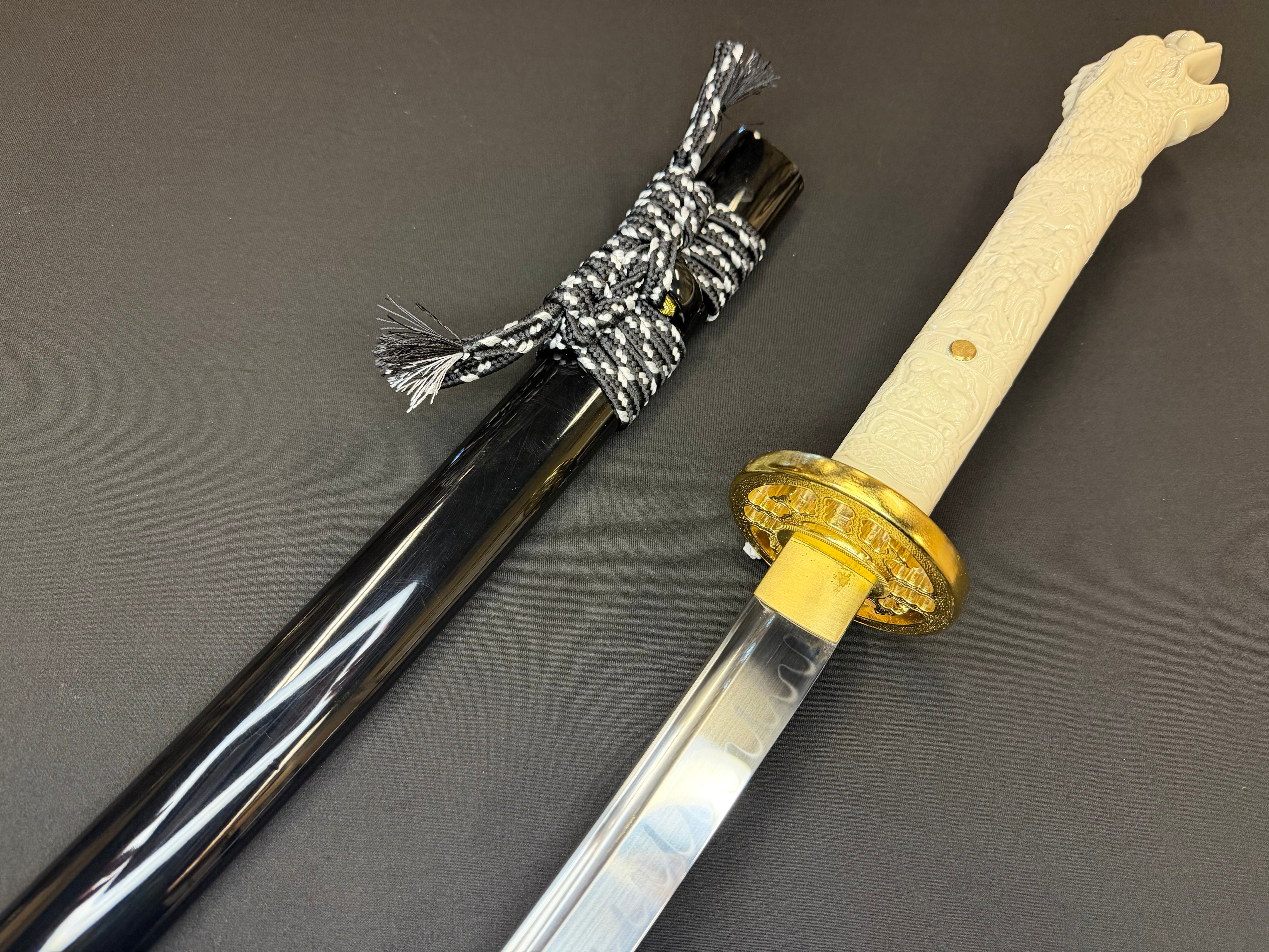 Phoenix Armory Katana -  Highlander Duncan MacLeod Dragonhead Sword T10