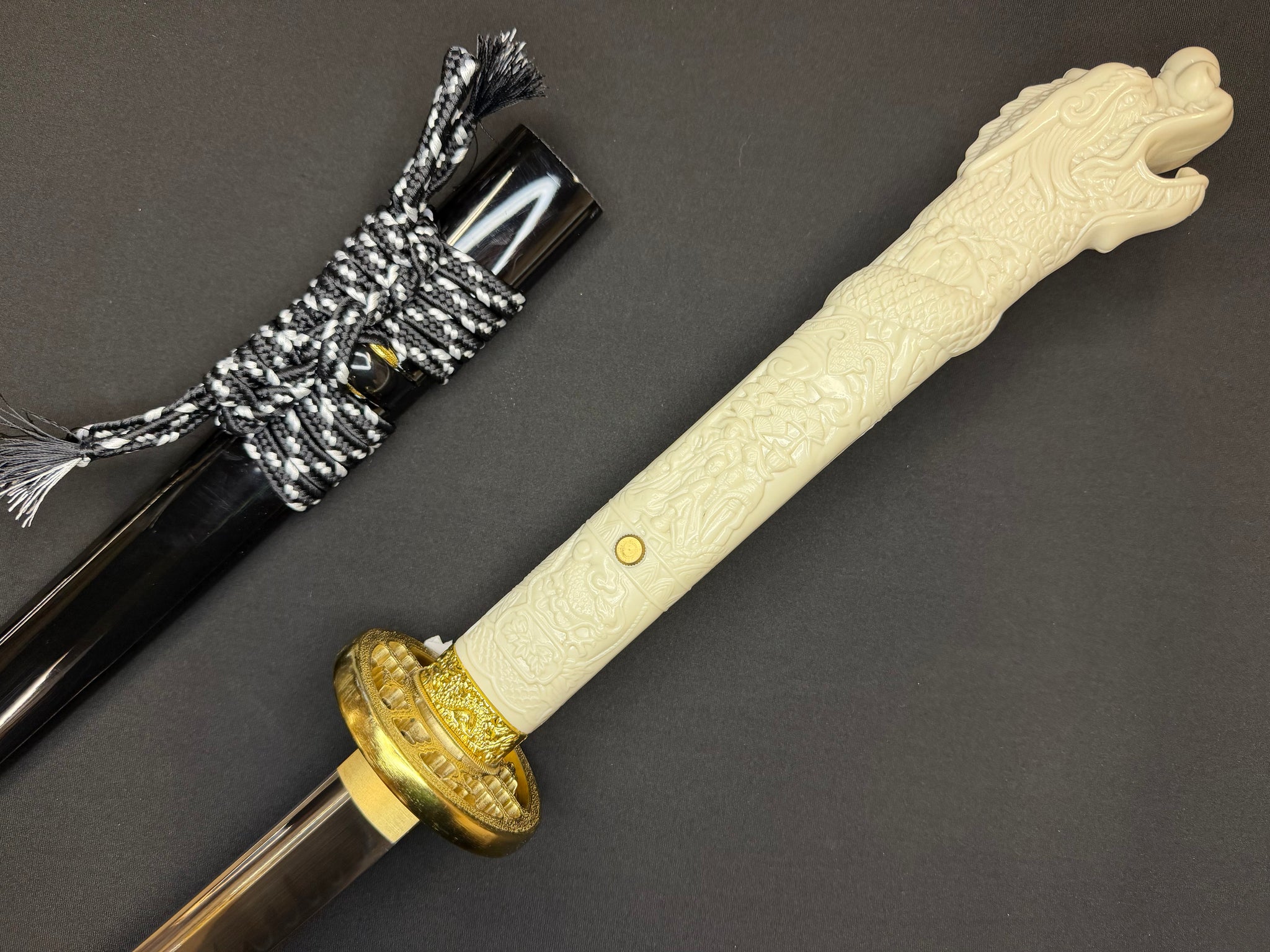 PRE-ORDER Phoenix Armory Katana -  Highlander Duncan MacLeod Dragonhead Sword T10