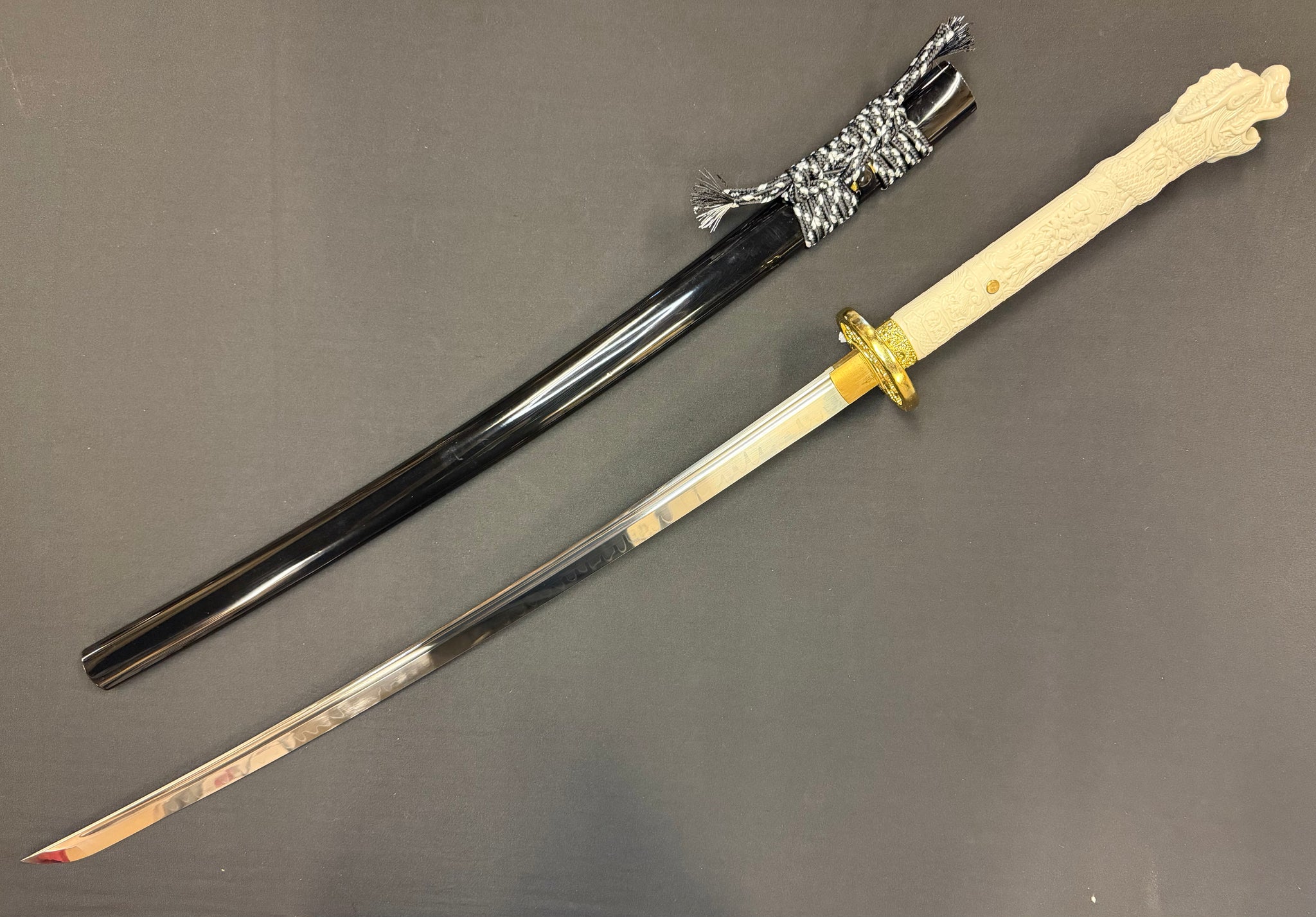 PRE-ORDER Phoenix Armory Katana -  Highlander Duncan MacLeod Dragonhead Sword T10
