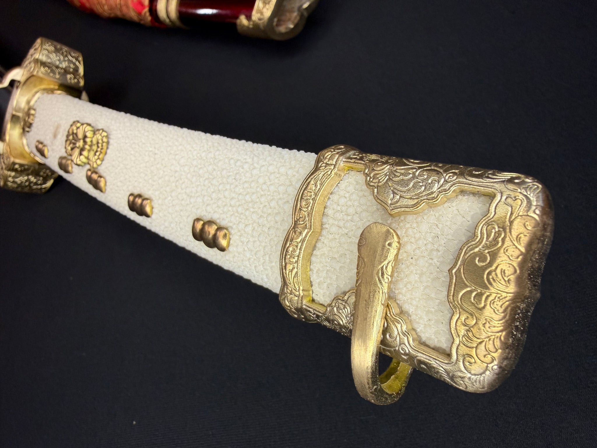 Phoenix Armory Efu Tachi - Crimson Regent Damascus 608