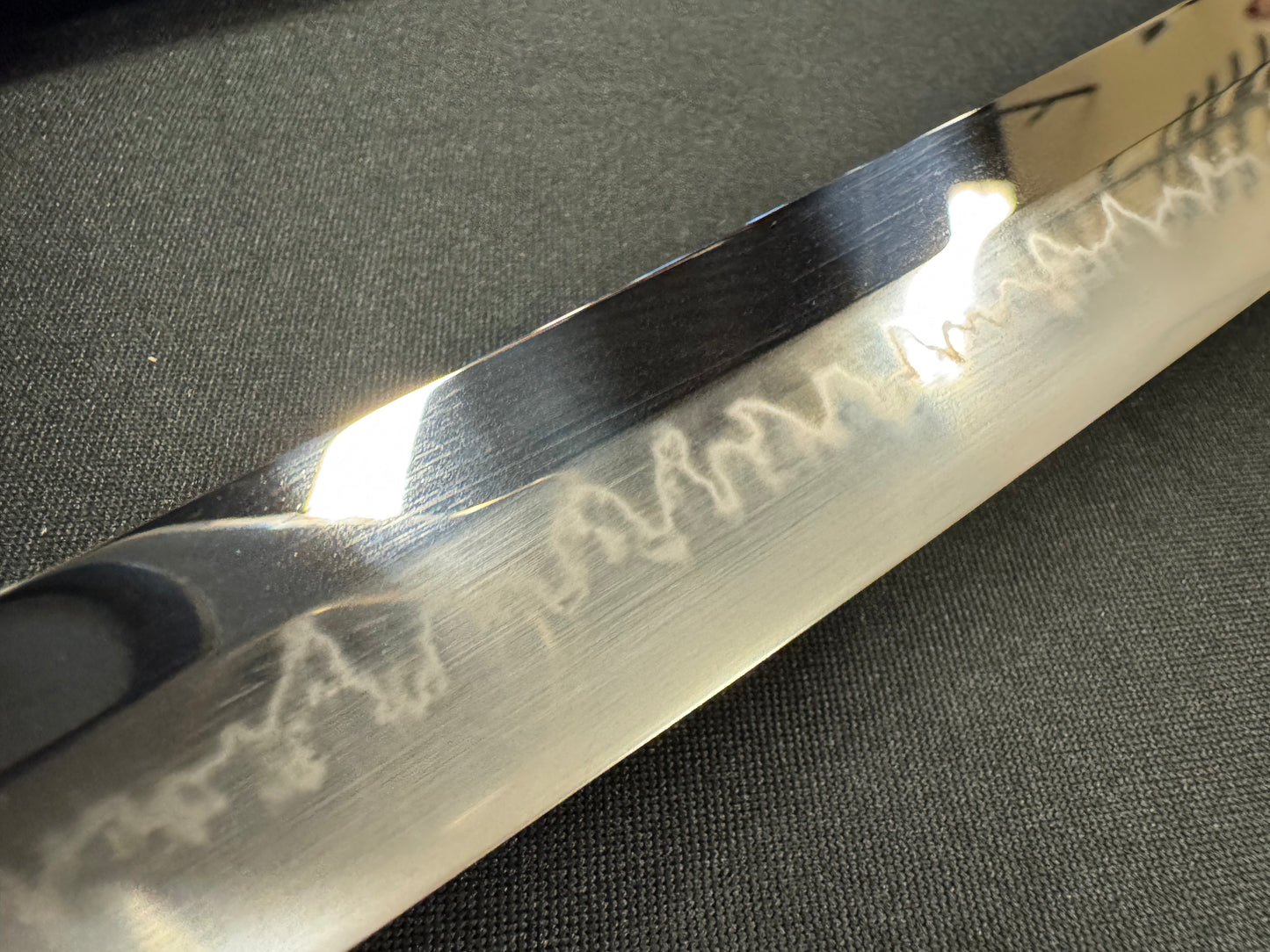 Moritaka Razor Prestige Katana - Dark Eclipse - T10 Clay-Tempered Choji Hamon
