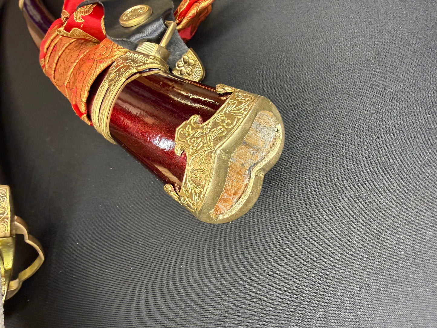 Phoenix Armory Efu Tachi - Crimson Regent Damascus 608
