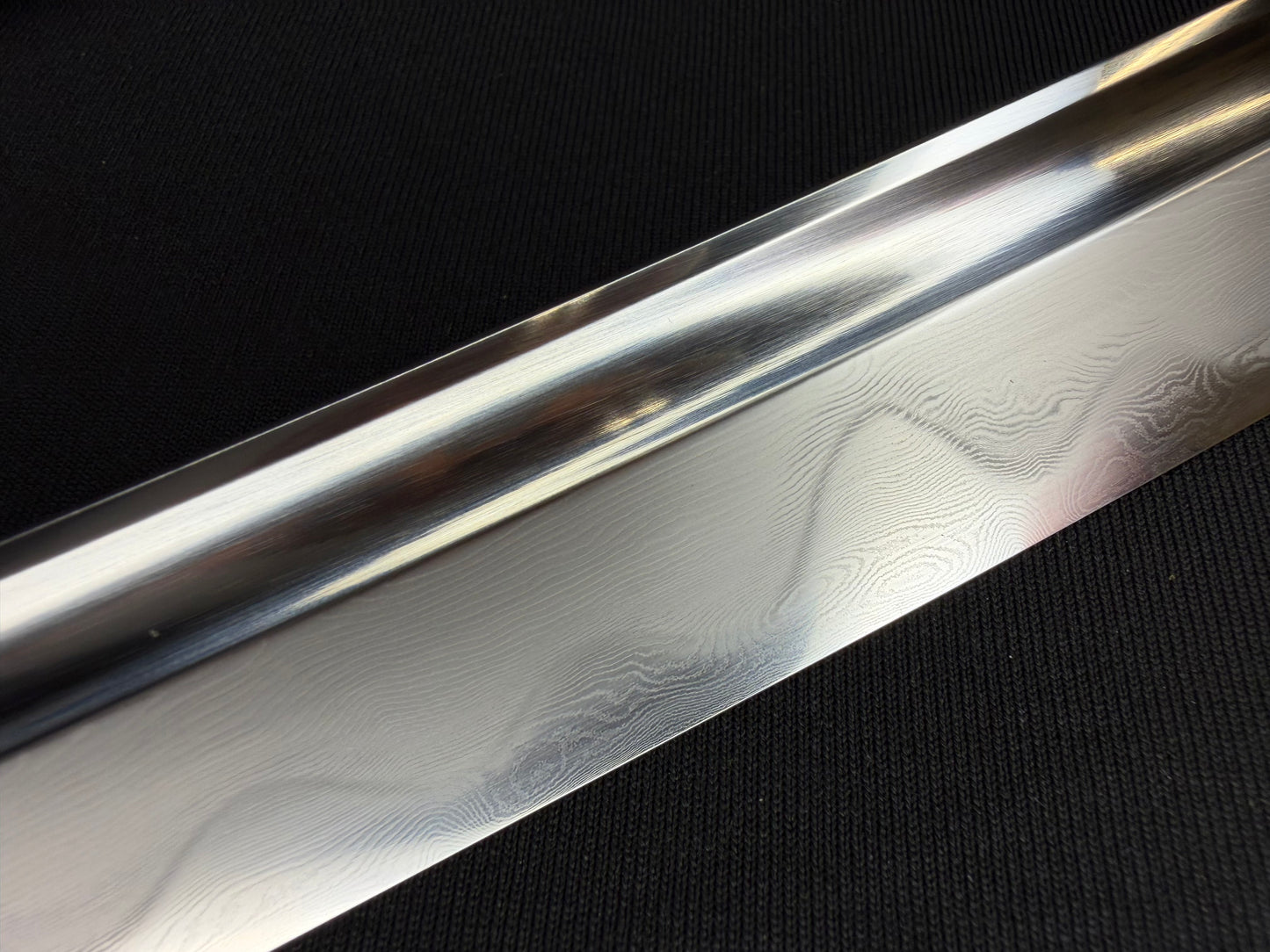 Phoenix Armory Efu Tachi - Crimson Regent Damascus 608