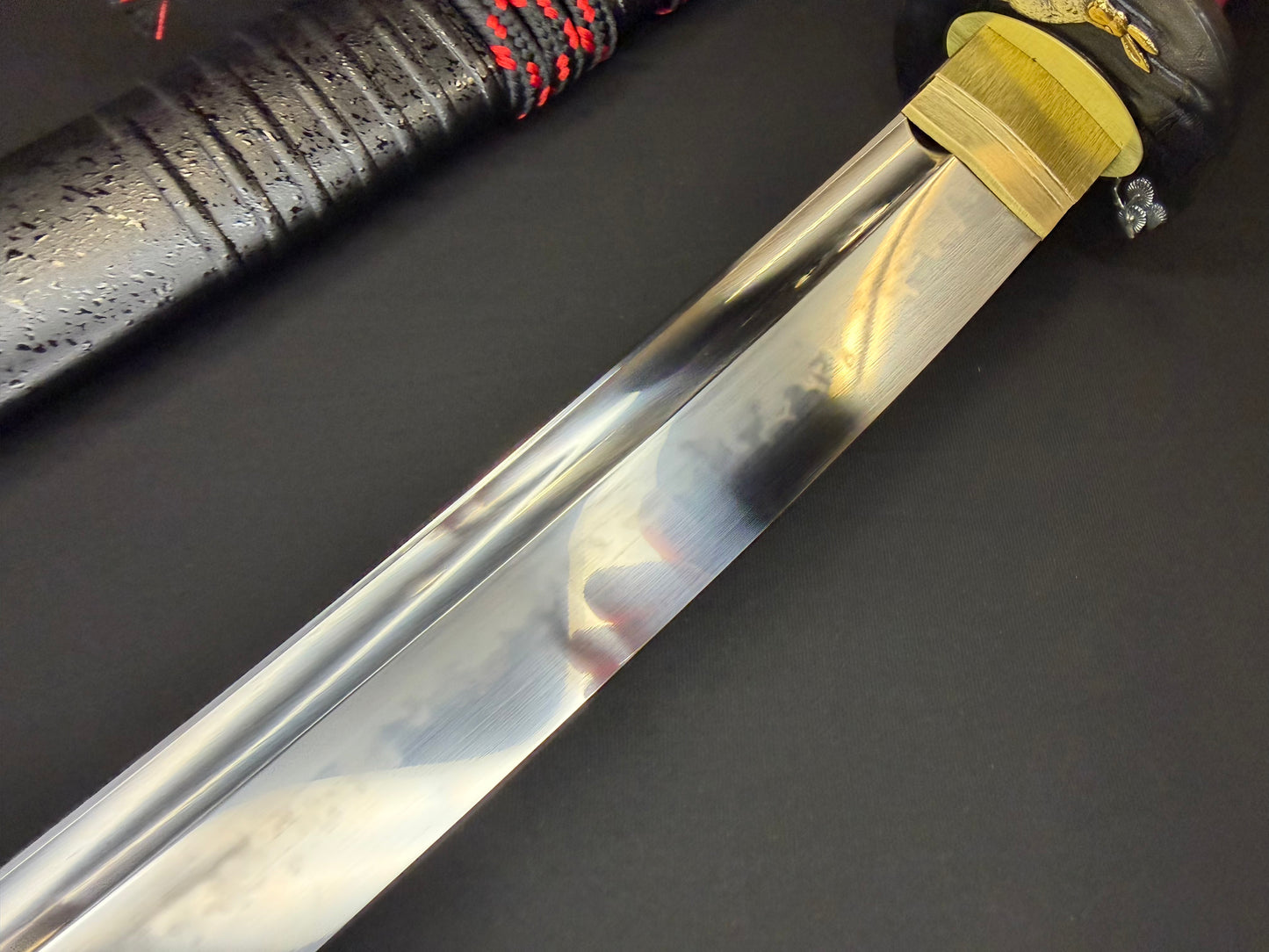 Legacy Steel Reaper Osoraku Wakizashi  - Crimson Tiger 1095 Clay Tempered