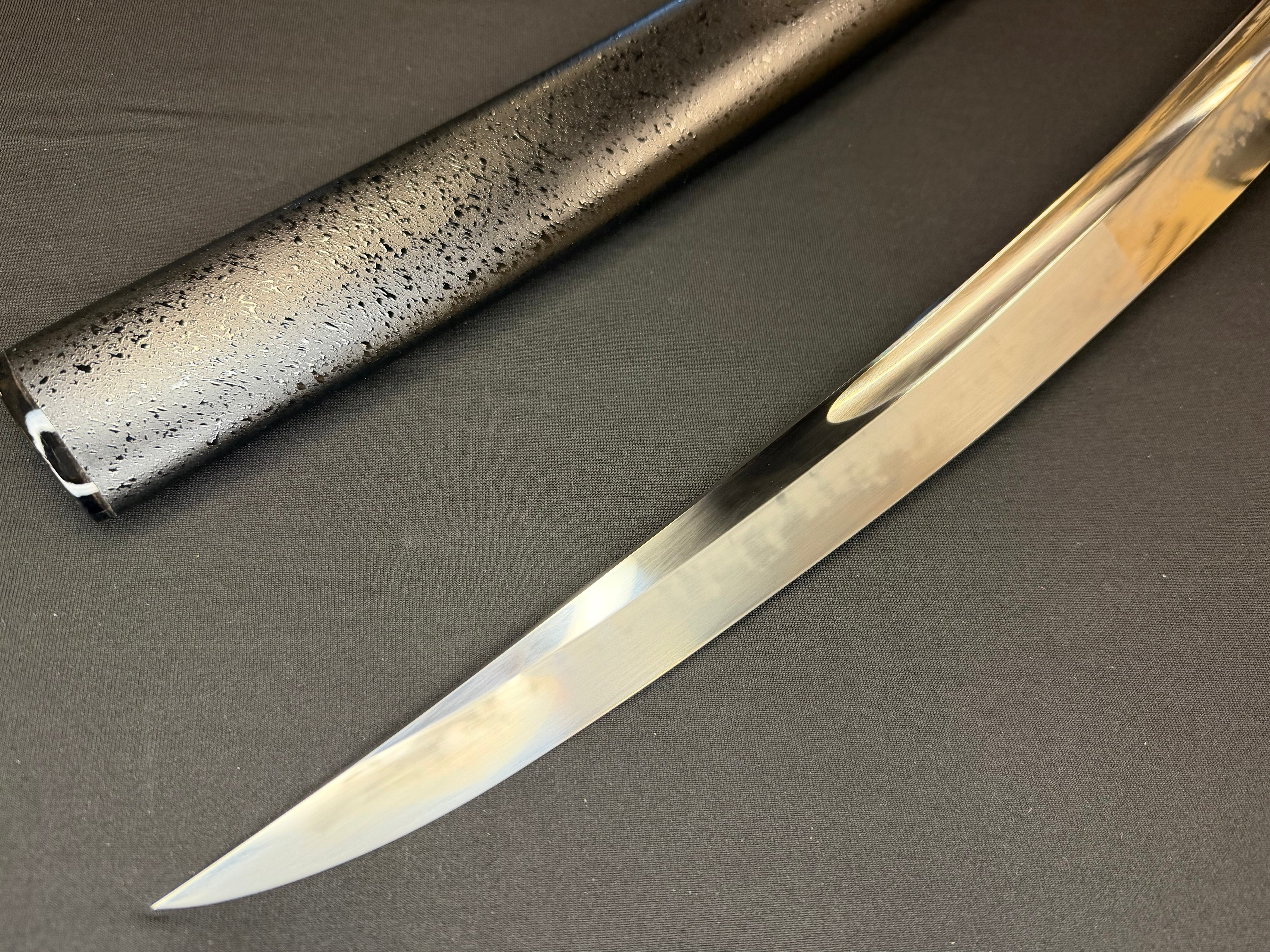 Legacy Steel Reaper Osoraku Wakizashi  - Crimson Tiger 1095 Clay Tempered
