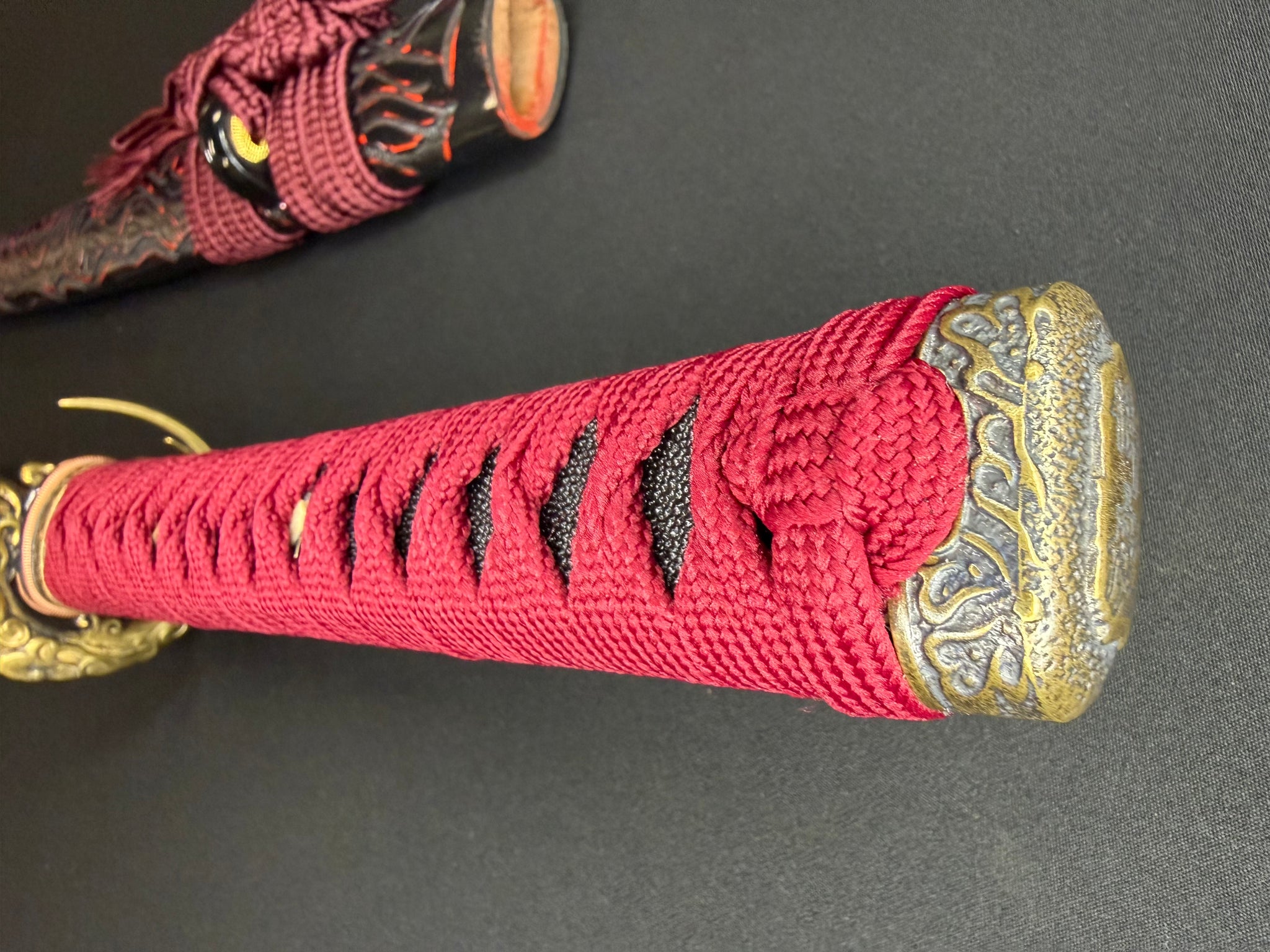Phoenix Armory Katana -  Dragonblade Sanmai Damascus