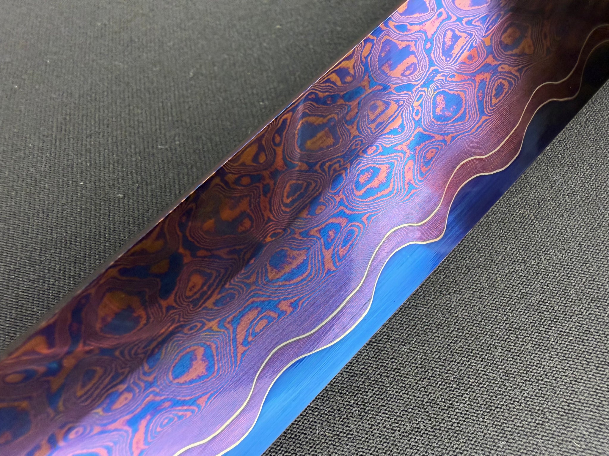 Phoenix Armory Katana -  Dragonblade Sanmai Damascus