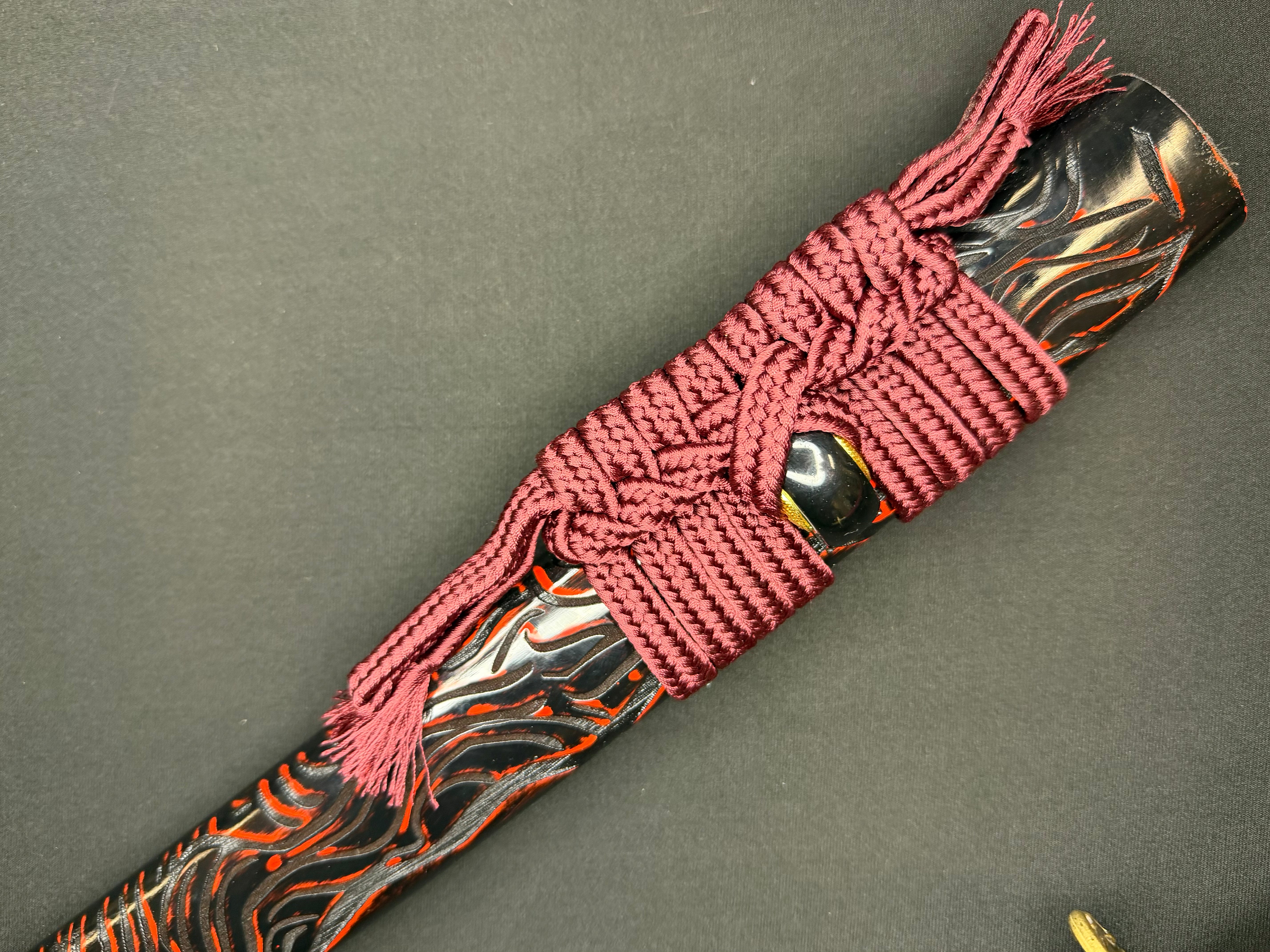 Phoenix Armory Katana -  Dragonblade Sanmai Damascus