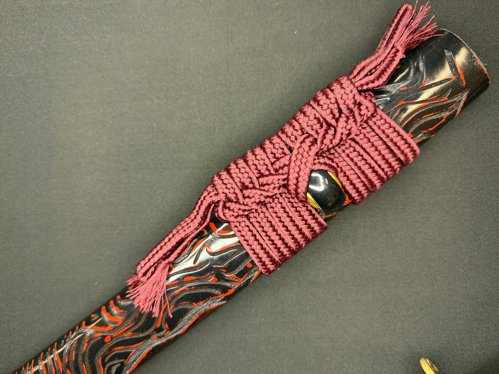Phoenix Armory Katana -  Dragonblade Sanmai Damascus
