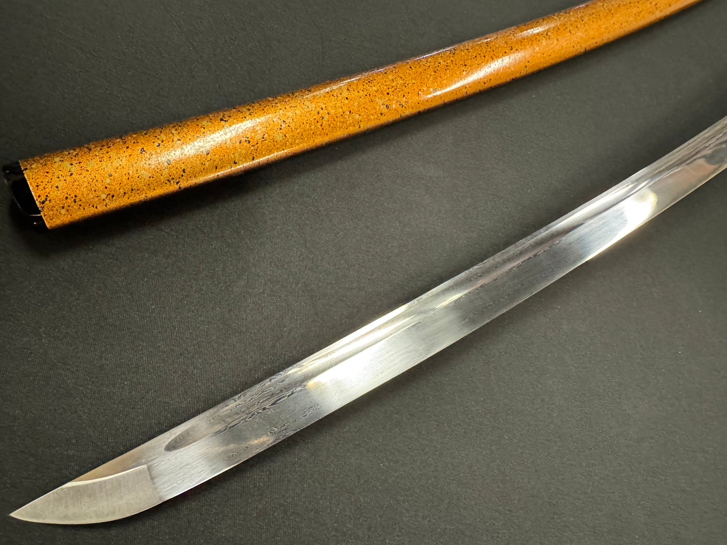 Dragonspring Forge Katana - Golden Oni Damascus Special Edition