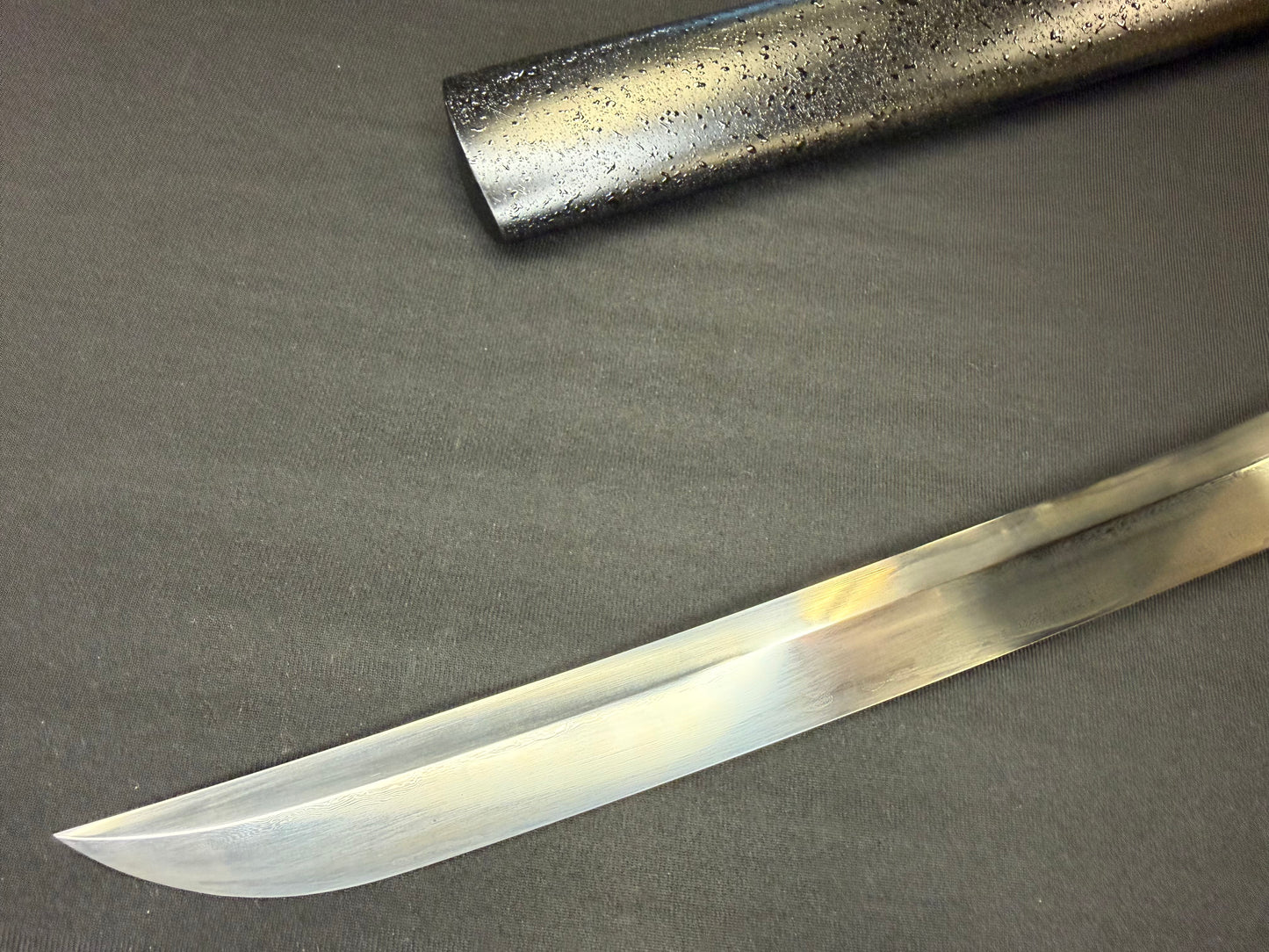 Legacy Blades Nodachi -  Warpath Series Iron Serpent Sanmai Damascus Shobu Zukuri