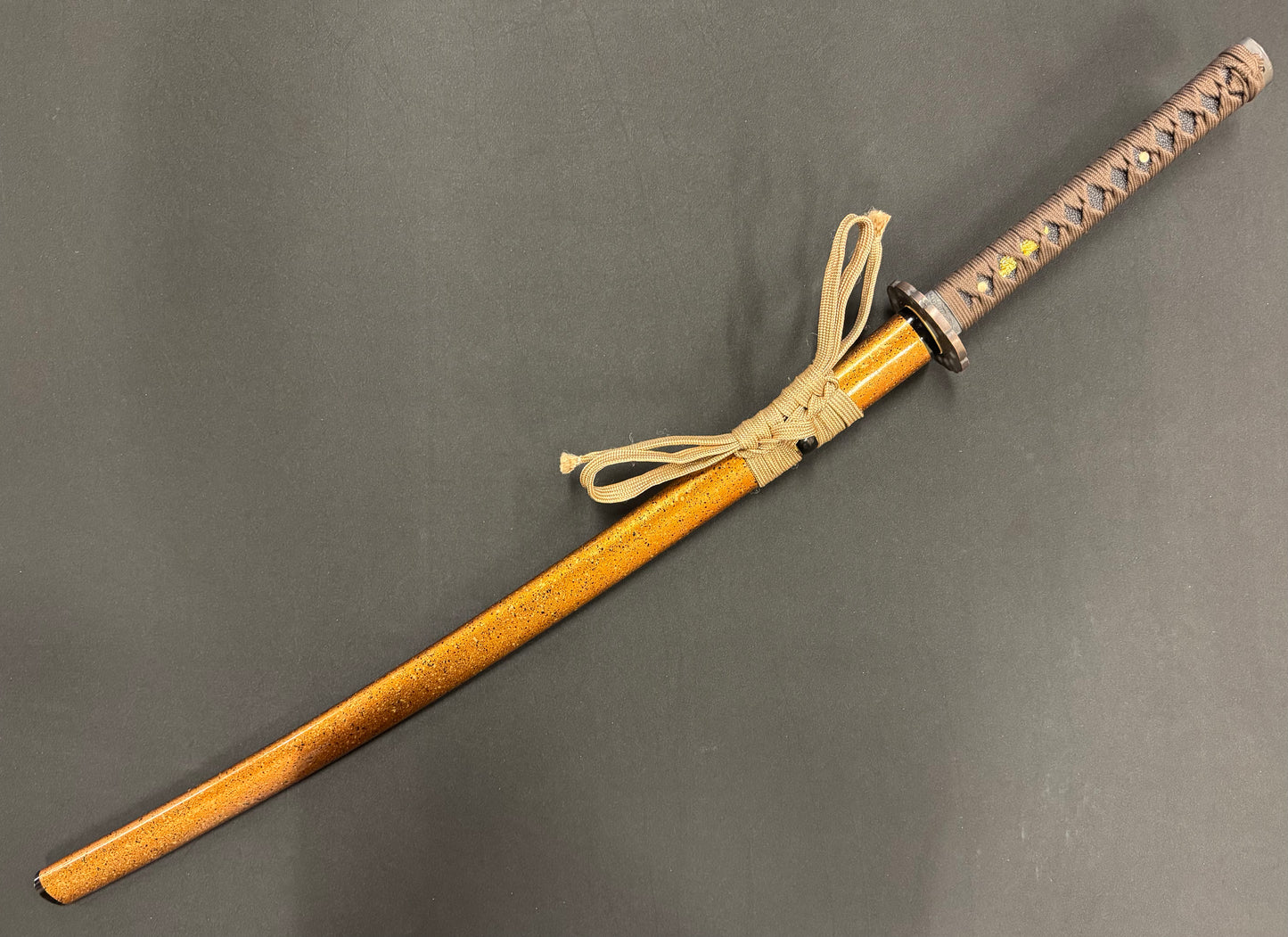 Dragonspring Forge Katana - Golden Oni Damascus Special Edition