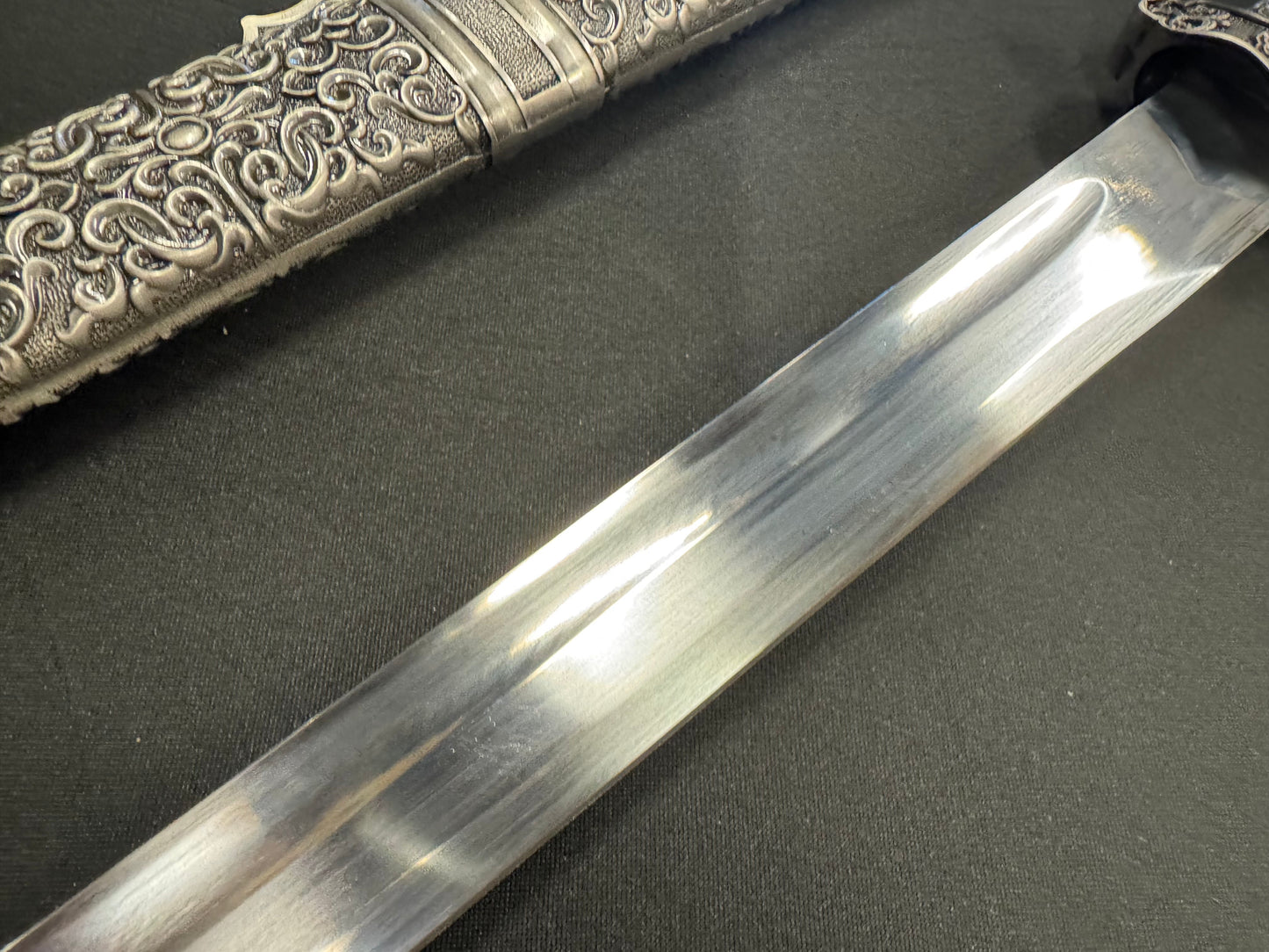 Phoenix Armory Dagger - Tang Dynasty Silver Splinter 65Mn