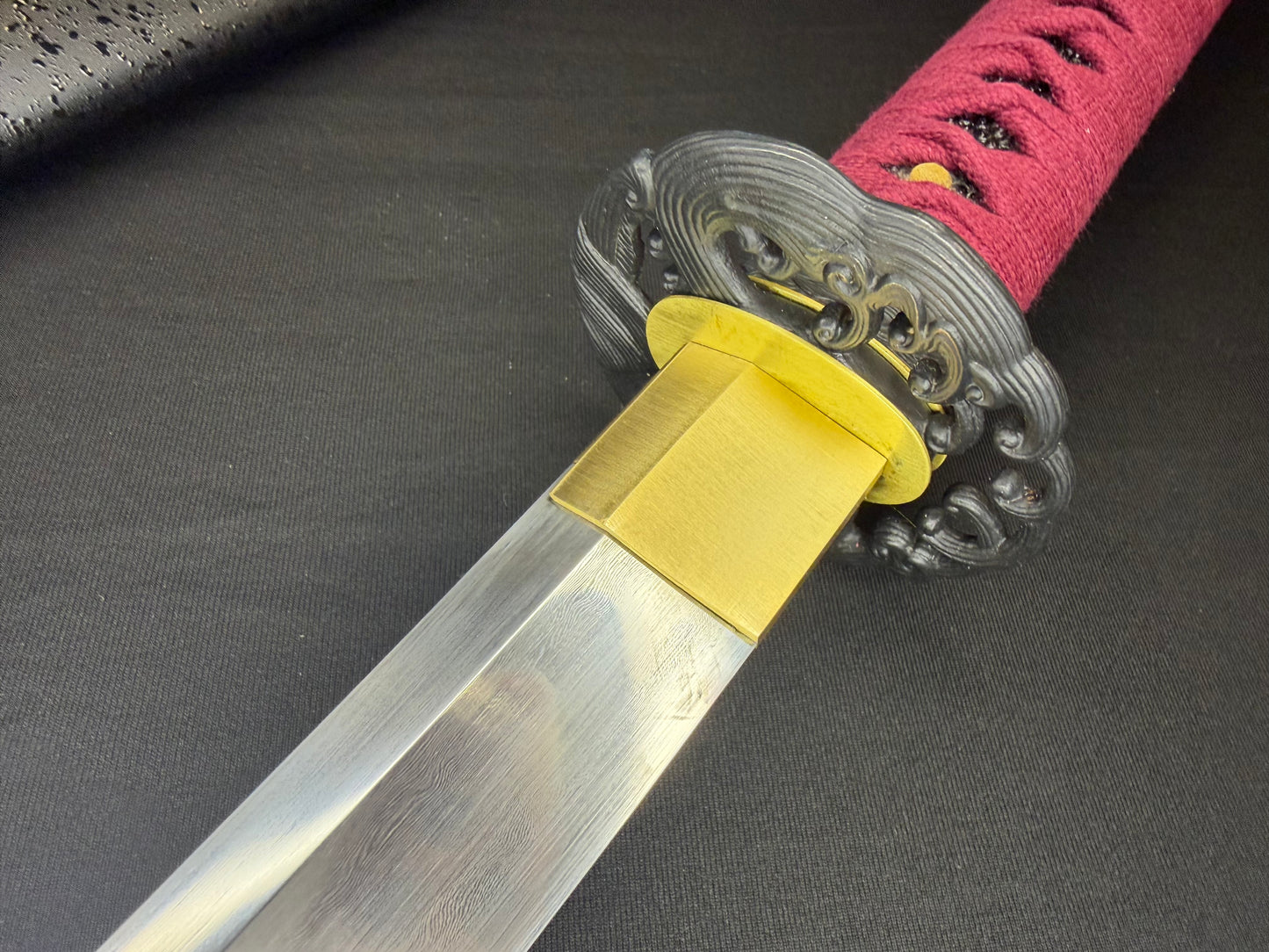 Legacy Blades Nodachi -  Warpath Series Iron Storm Sanmai Damascus Shobu Zukuri