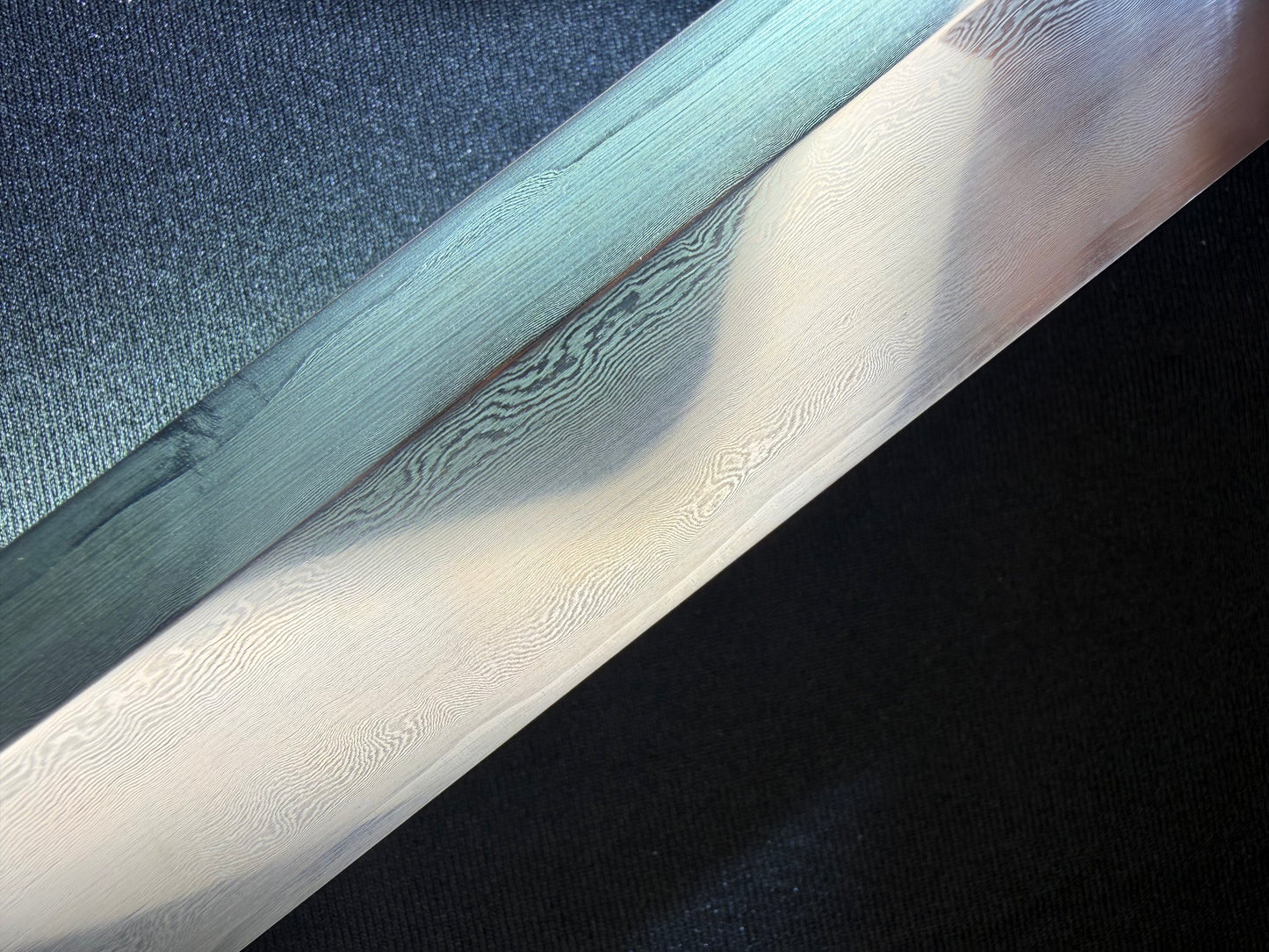 Legacy Blades Nodachi -  Warpath Series Iron Storm Sanmai Damascus Shobu Zukuri