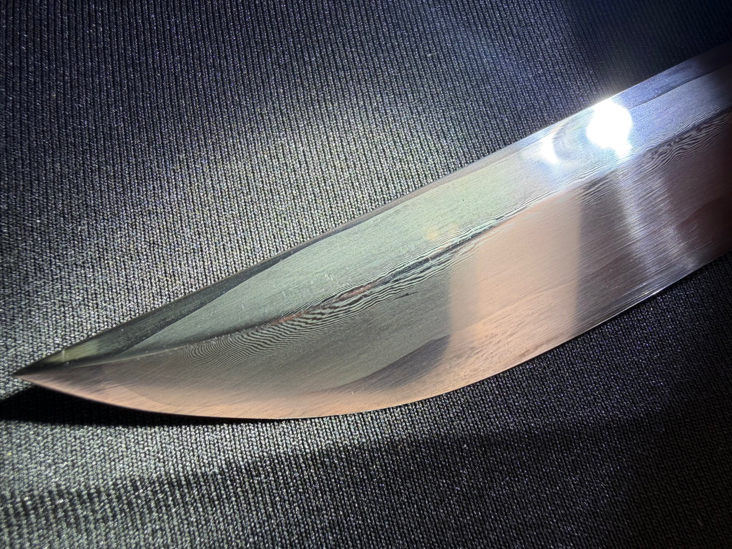 Legacy Blades Nodachi -  Warpath Series Iron Storm Sanmai Damascus Shobu Zukuri