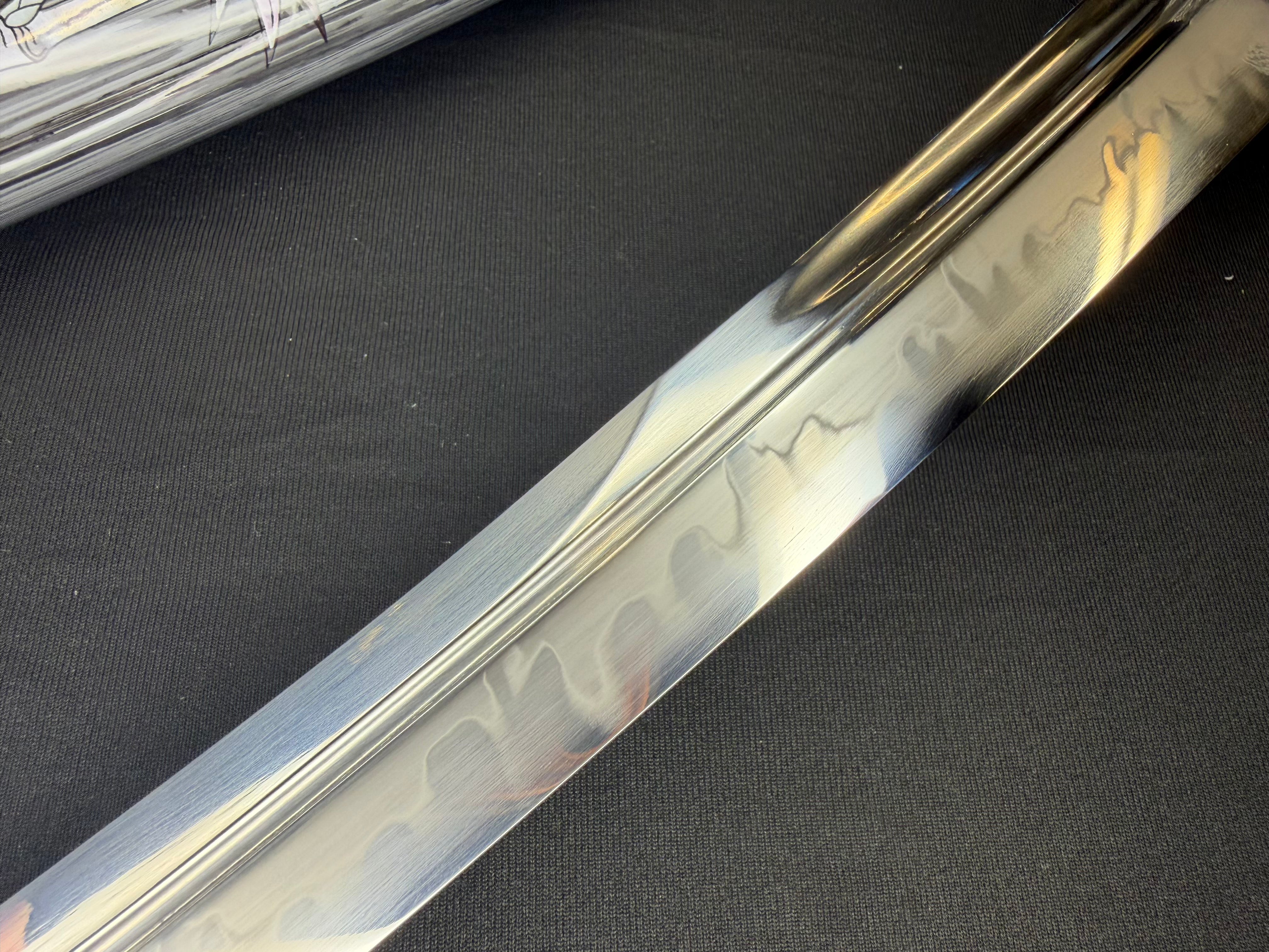 Phoenix Armory Tanto - Iron Grove Unokubi T10 Clay Tempered
