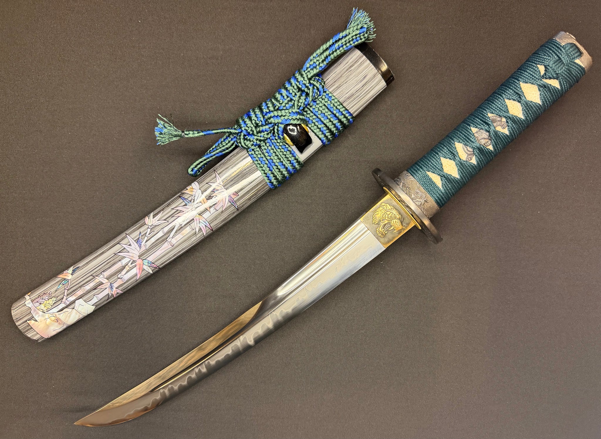 Phoenix Armory Tanto - Iron Grove Unokubi T10 Clay Tempered