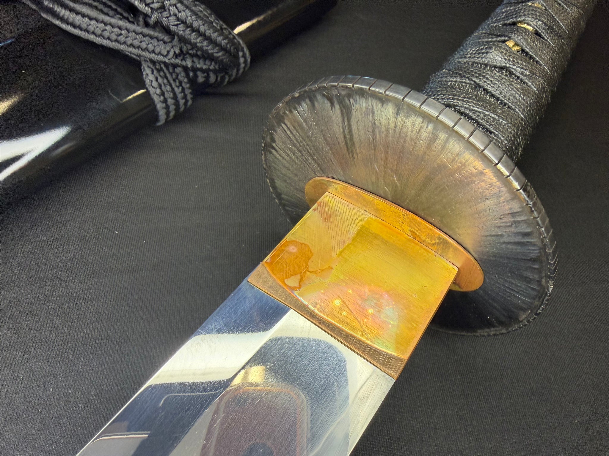 TESTED Custom Heavy Cutting Katana - Mounted by Bloodline Customs T10 Okissaki