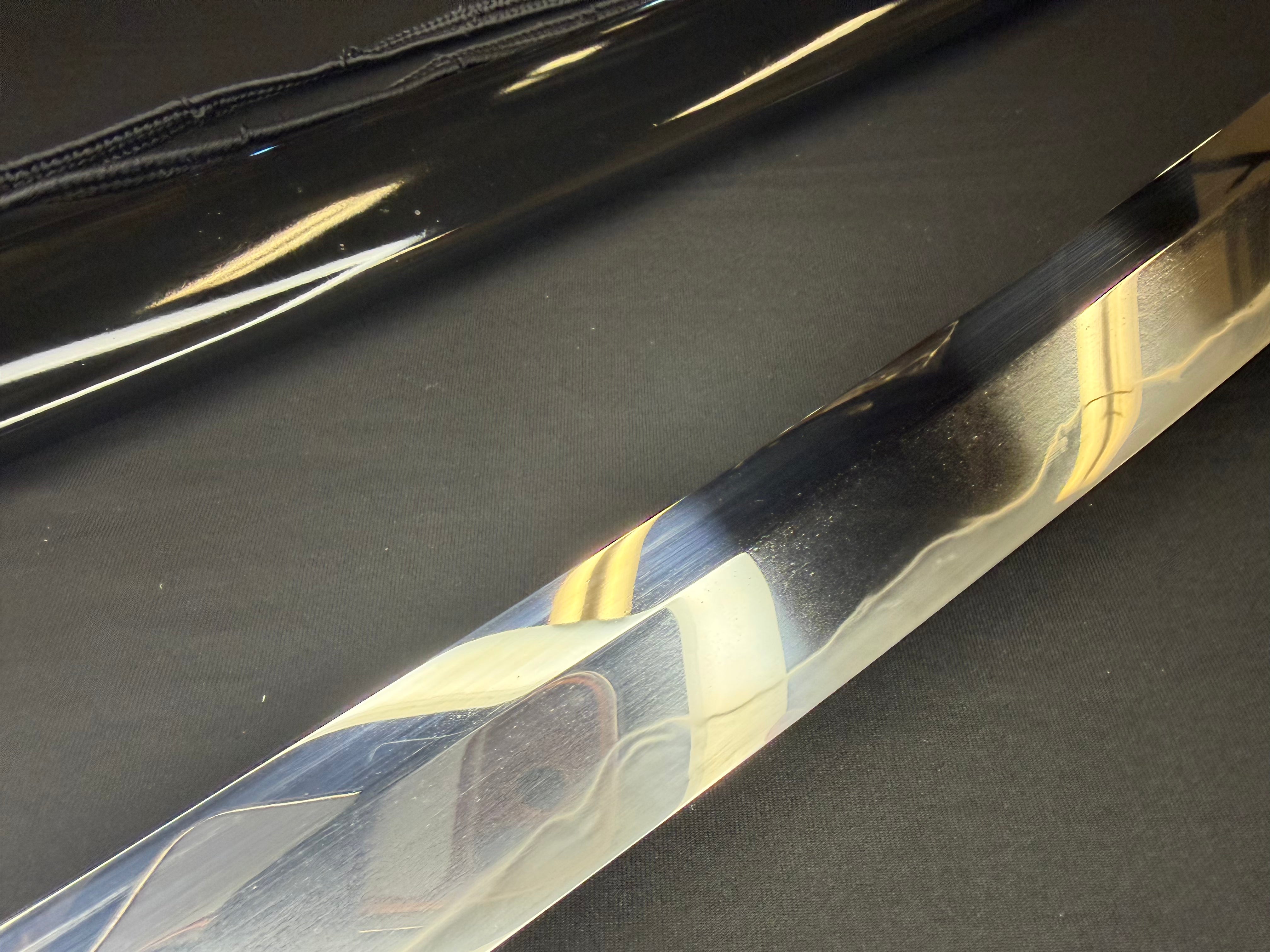 TESTED Custom Heavy Cutting Katana - Mounted by Bloodline Customs T10 Okissaki