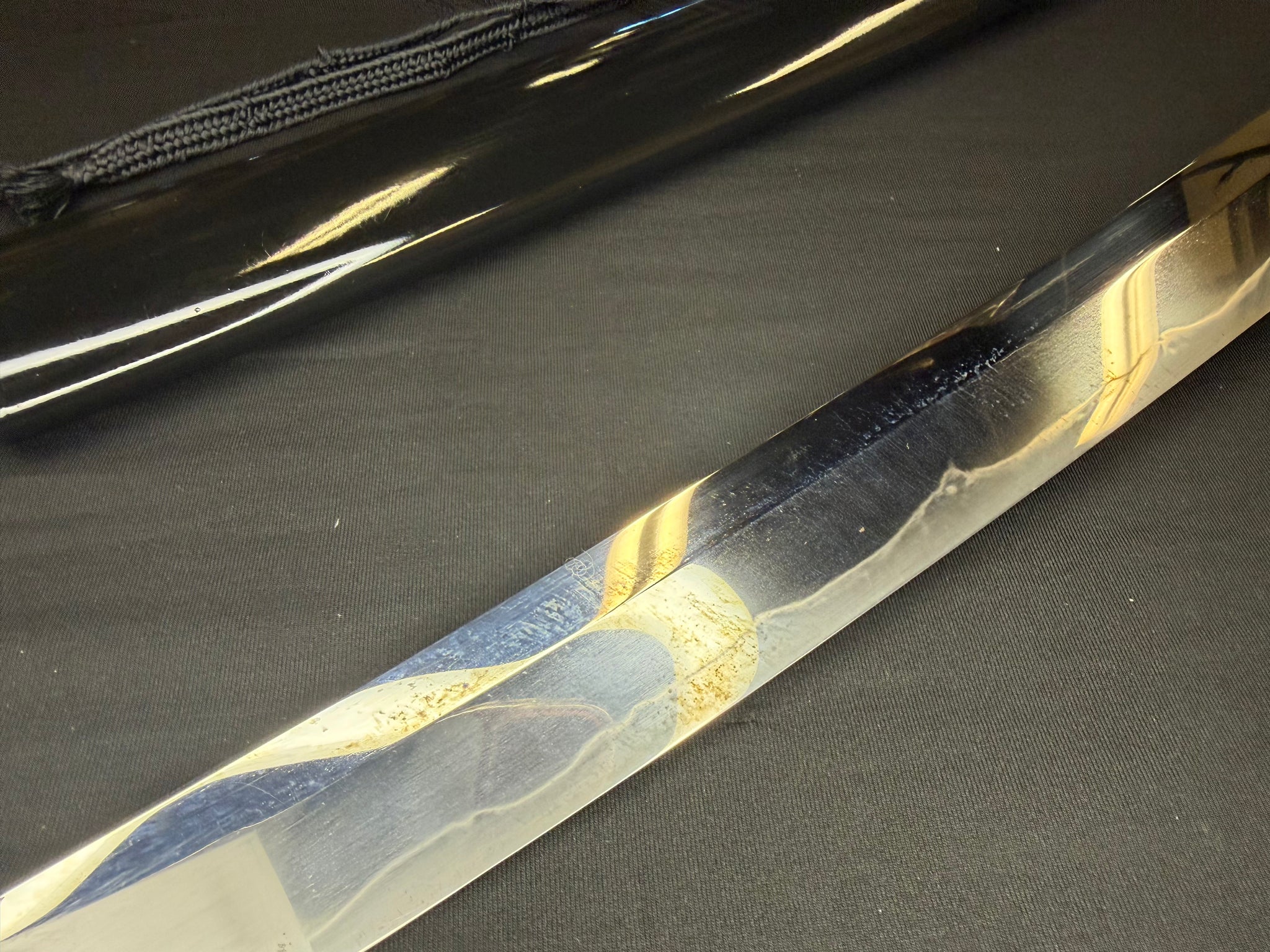 TESTED Custom Heavy Cutting Katana - Mounted by Bloodline Customs T10 Okissaki