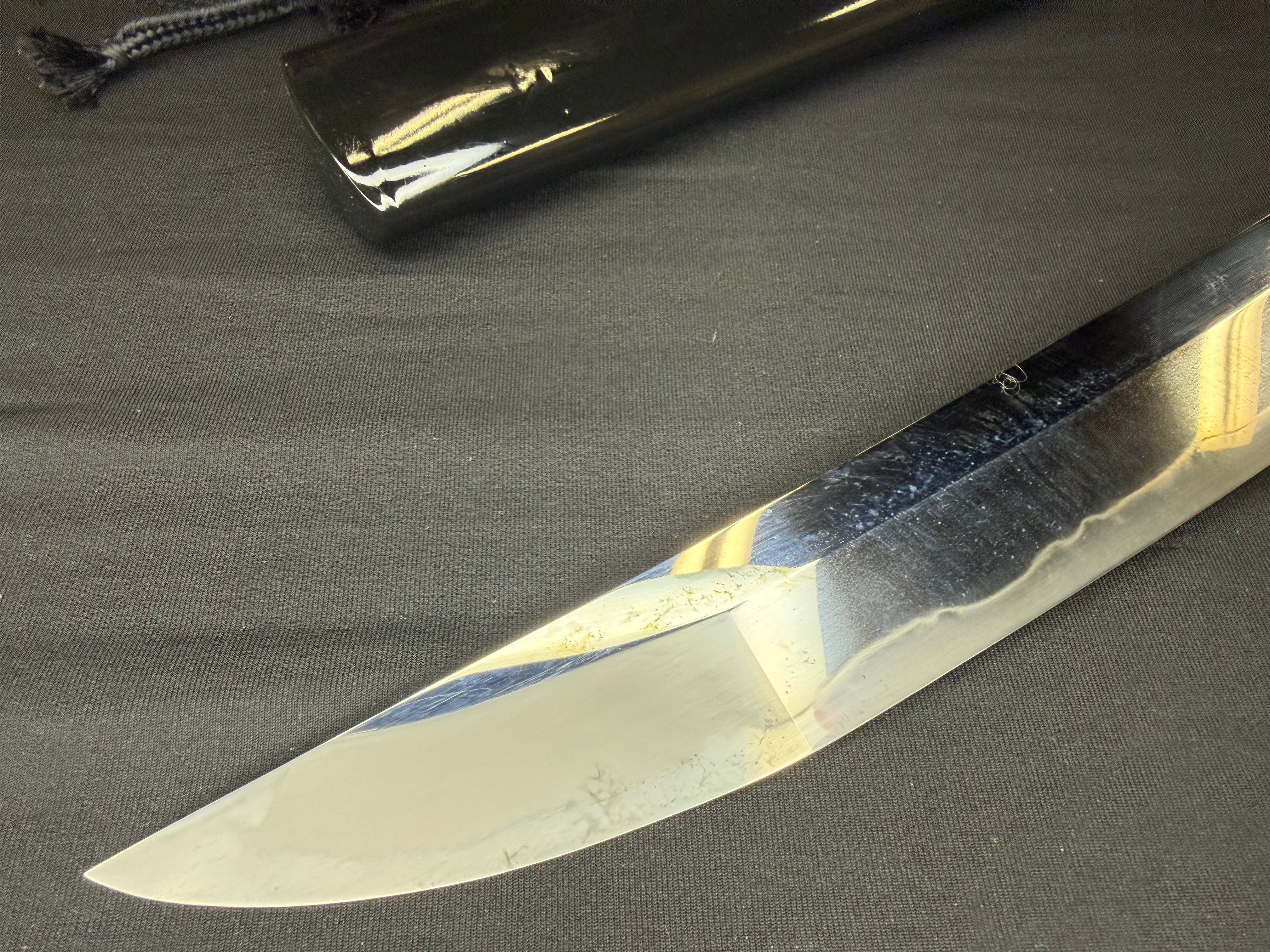 TESTED Custom Heavy Cutting Katana - Mounted by Bloodline Customs T10 Okissaki