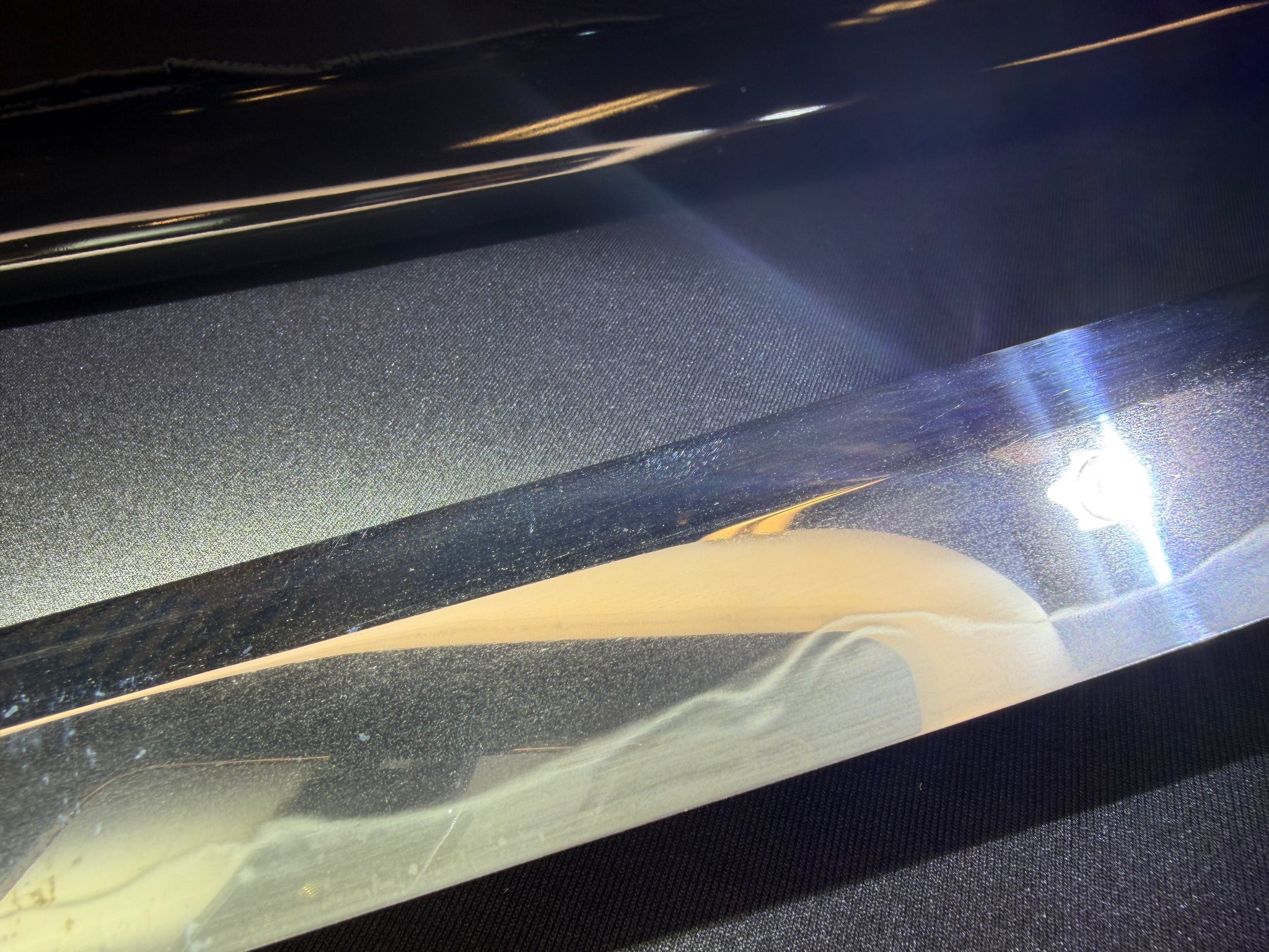 TESTED Custom Heavy Cutting Katana - Mounted by Bloodline Customs T10 Okissaki