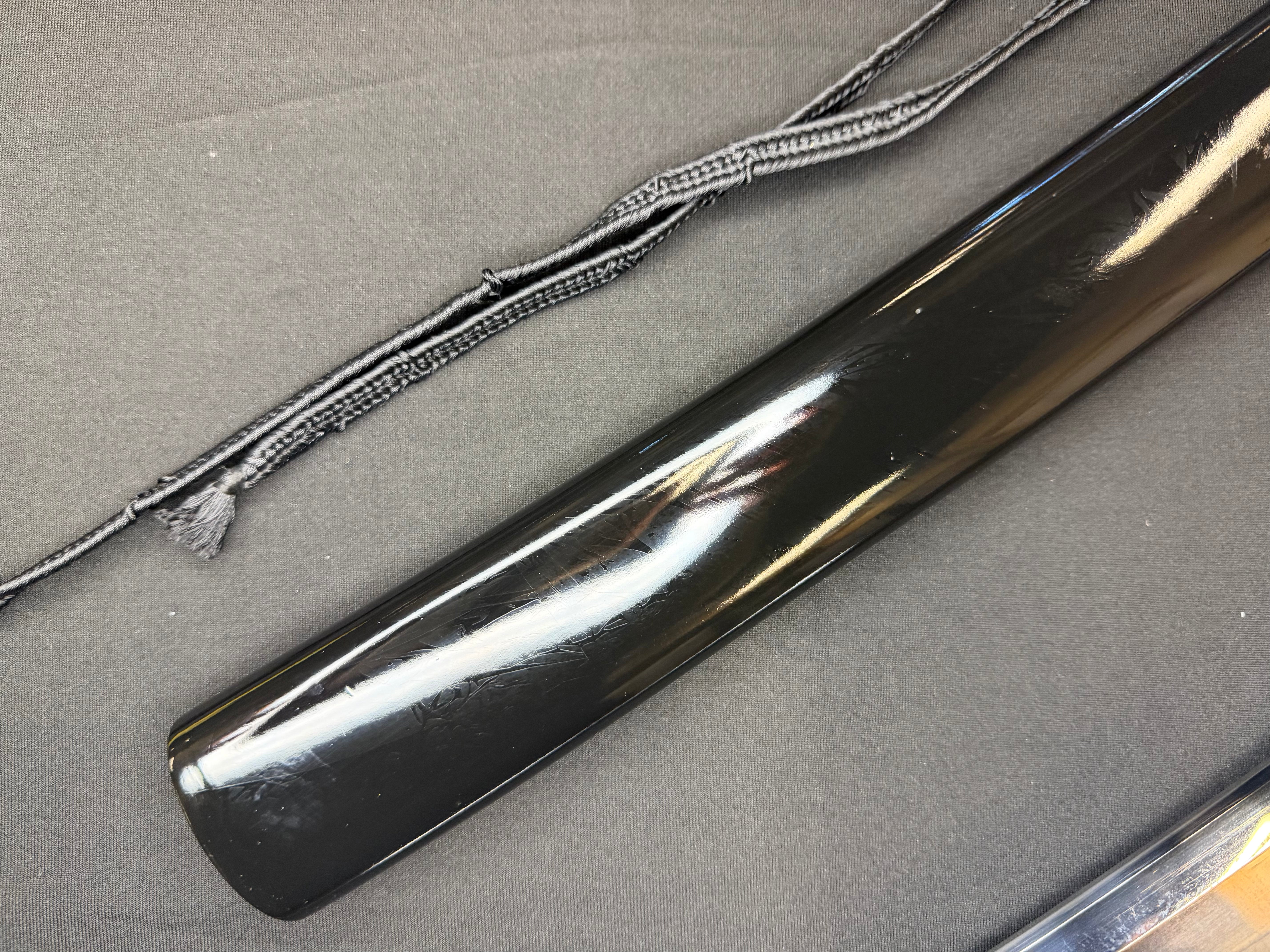 TESTED Custom Heavy Cutting Katana - Mounted by Bloodline Customs T10 Okissaki