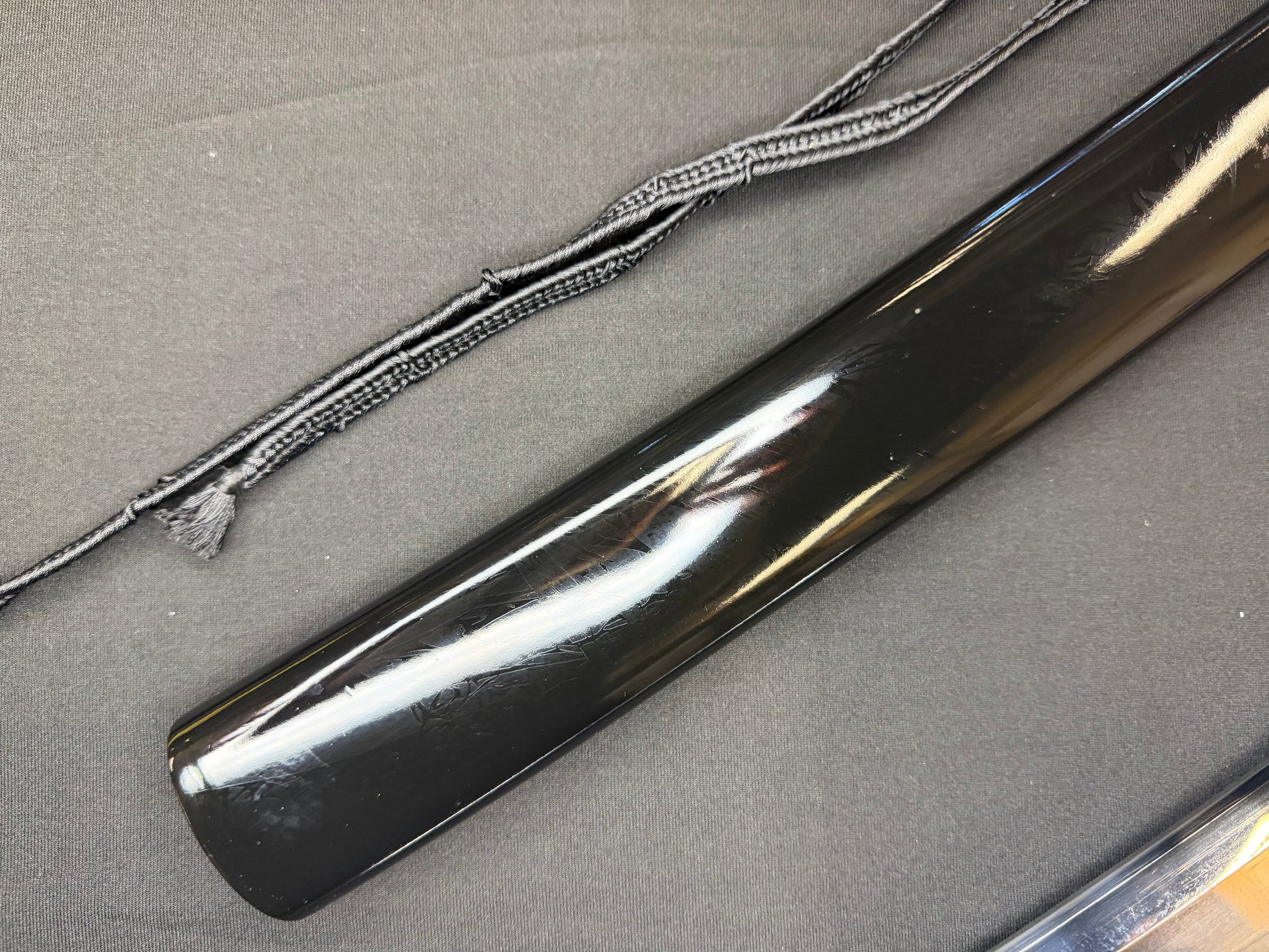TESTED Custom Heavy Cutting Katana - Mounted by Bloodline Customs T10 Okissaki