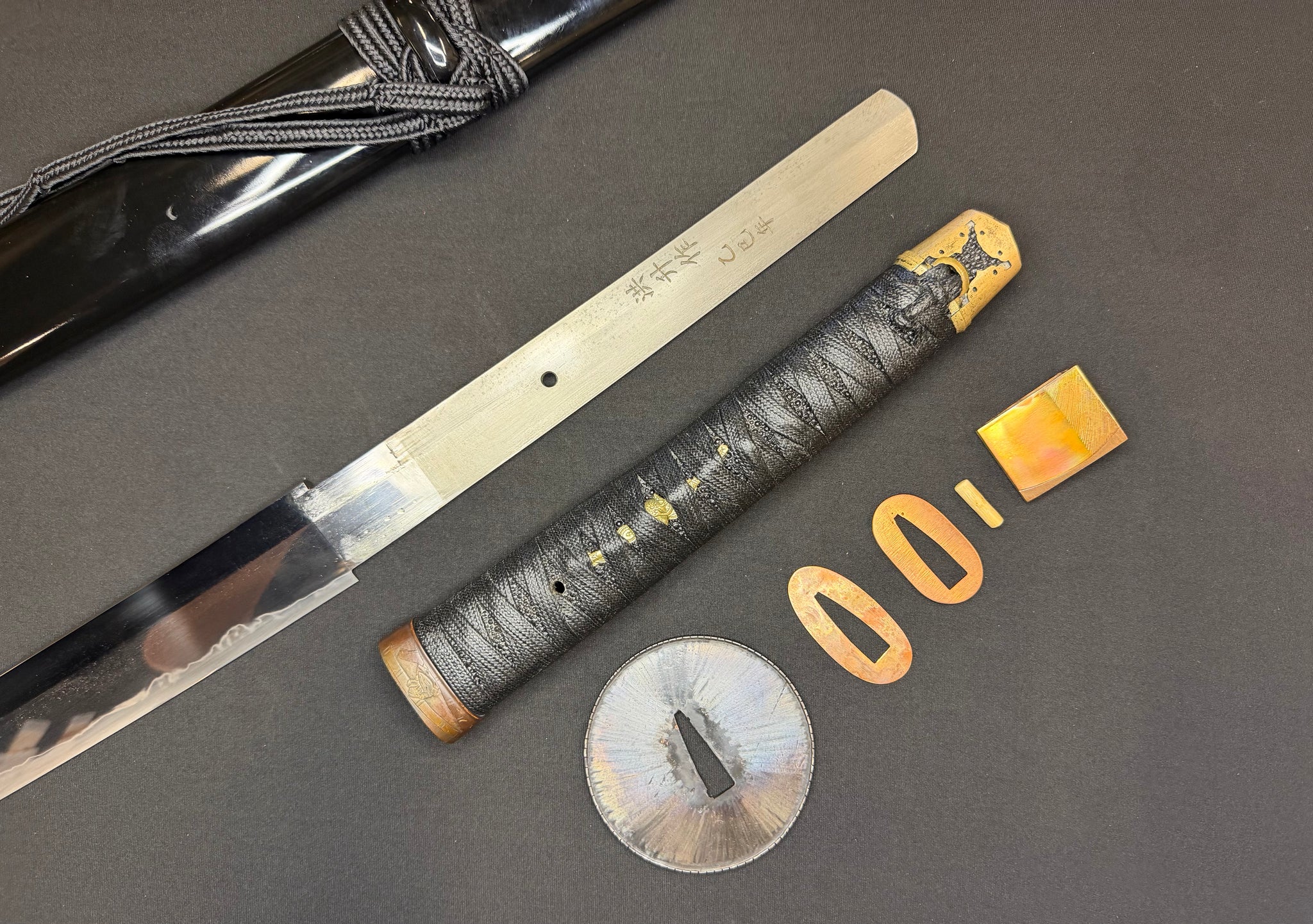 TESTED Custom Heavy Cutting Katana - Mounted by Bloodline Customs T10 Okissaki