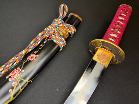 Phoenix Armory Tanto - Crimson Crest - Sanmai Hadori Polish