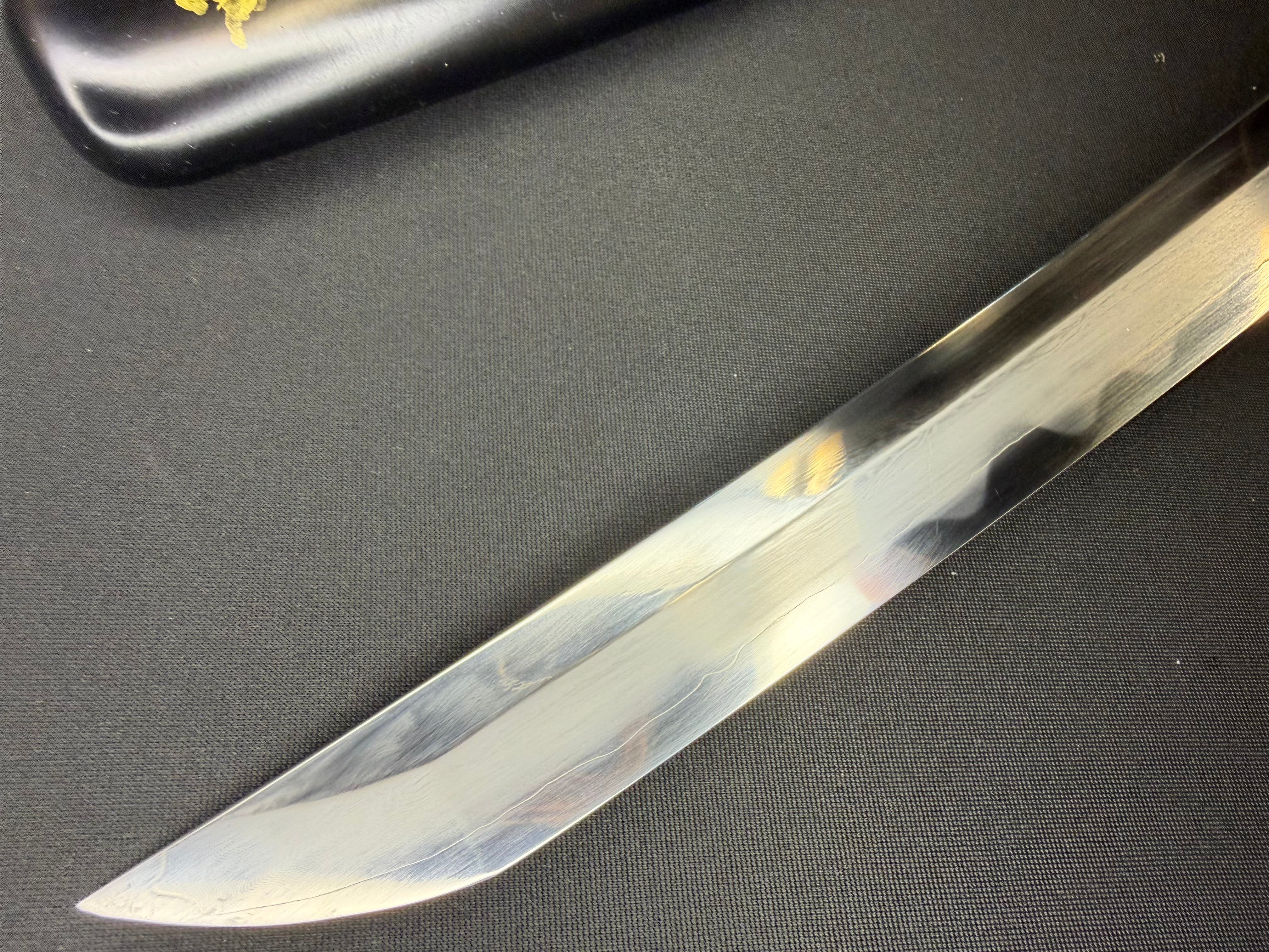 Phoenix Armory Tanto - Crimson Crest - Sanmai Hadori Polish