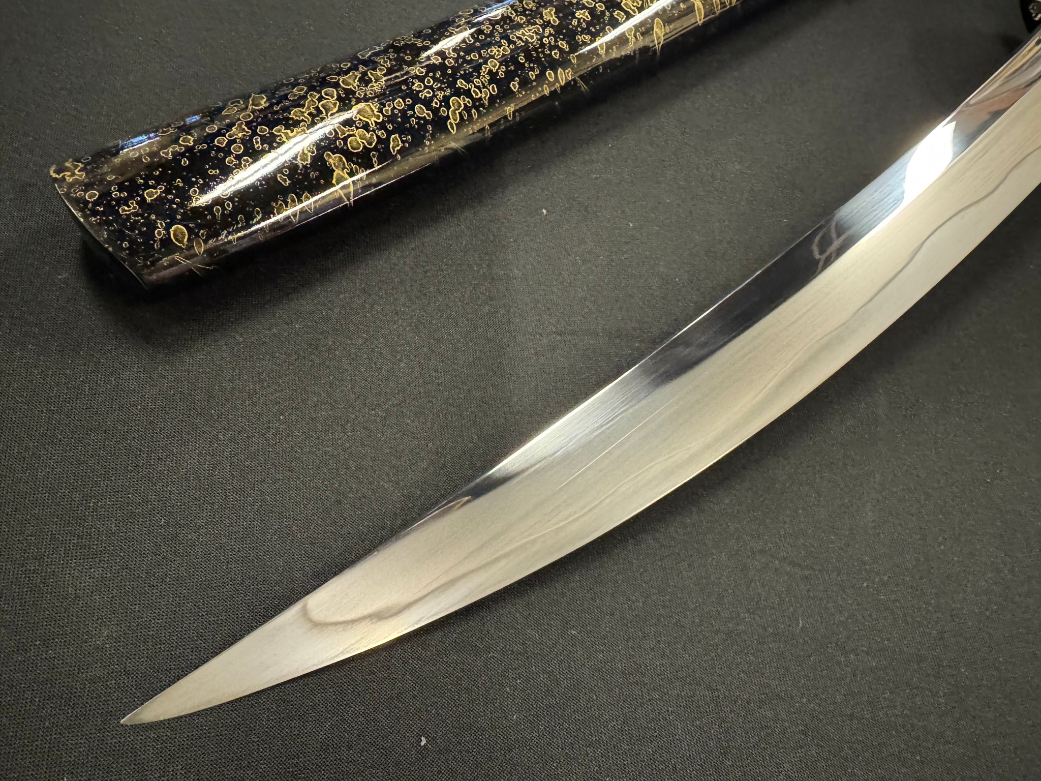 Legacy Steel Tanto - Chrysanthemum Waves T10 Shobu Zukuri