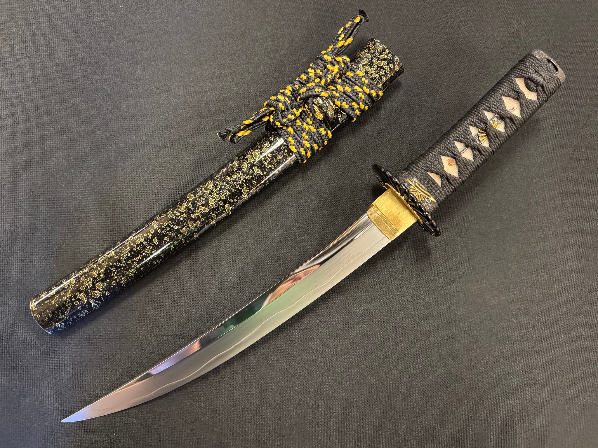 Legacy Steel Tanto - Chrysanthemum Waves T10 Shobu Zukuri