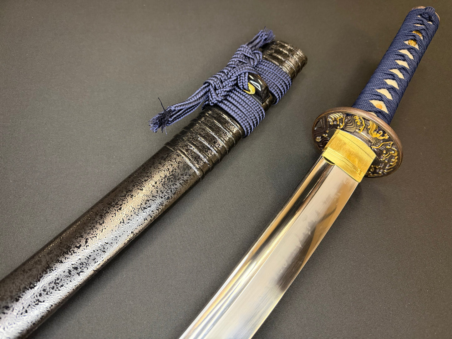Legacy Steel Reaper Osoraku Wakizashi  - Nightstorm 1095 Clay Tempered