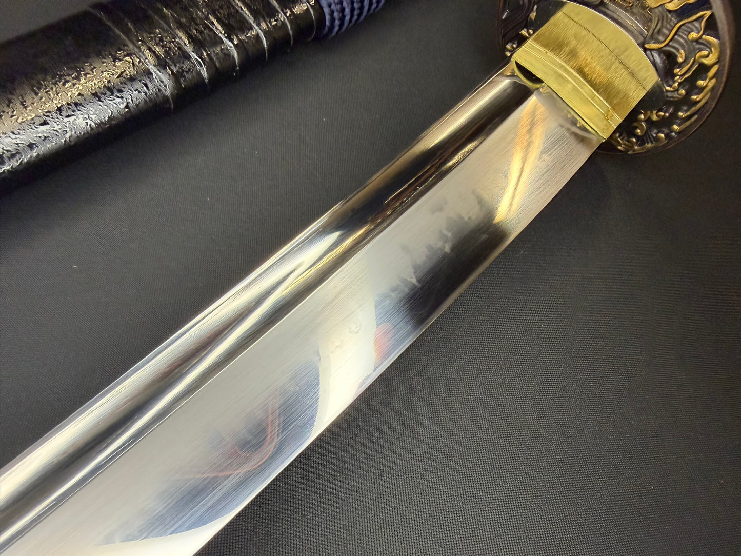 Legacy Steel Reaper Osoraku Wakizashi  - Nightstorm 1095 Clay Tempered