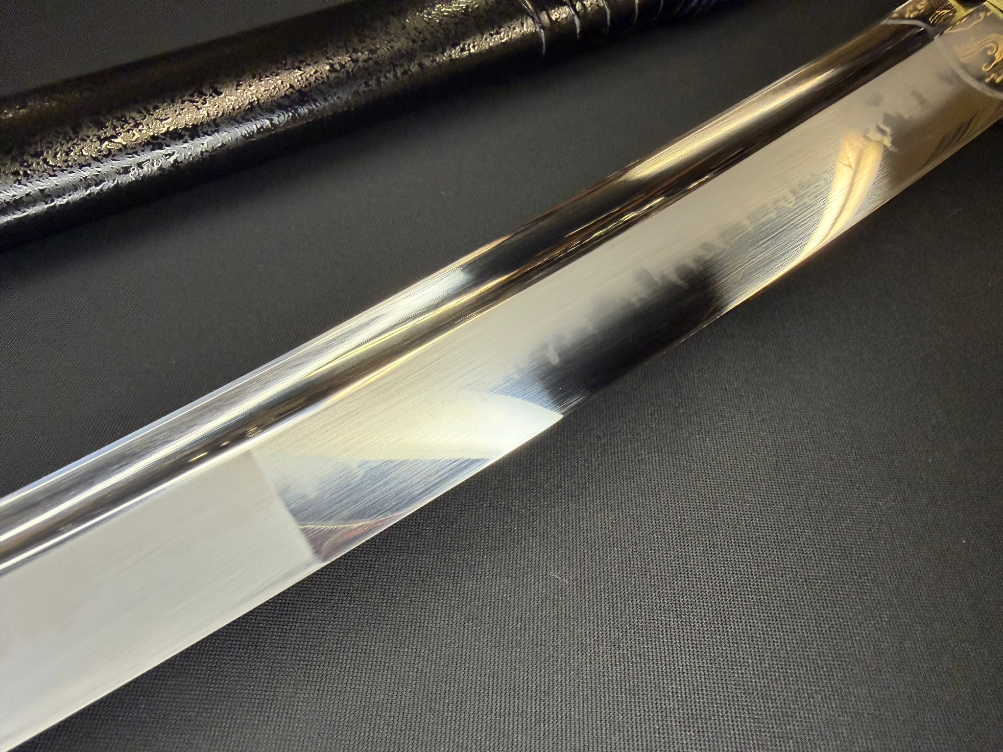 Legacy Steel Reaper Osoraku Wakizashi  - Nightstorm 1095 Clay Tempered