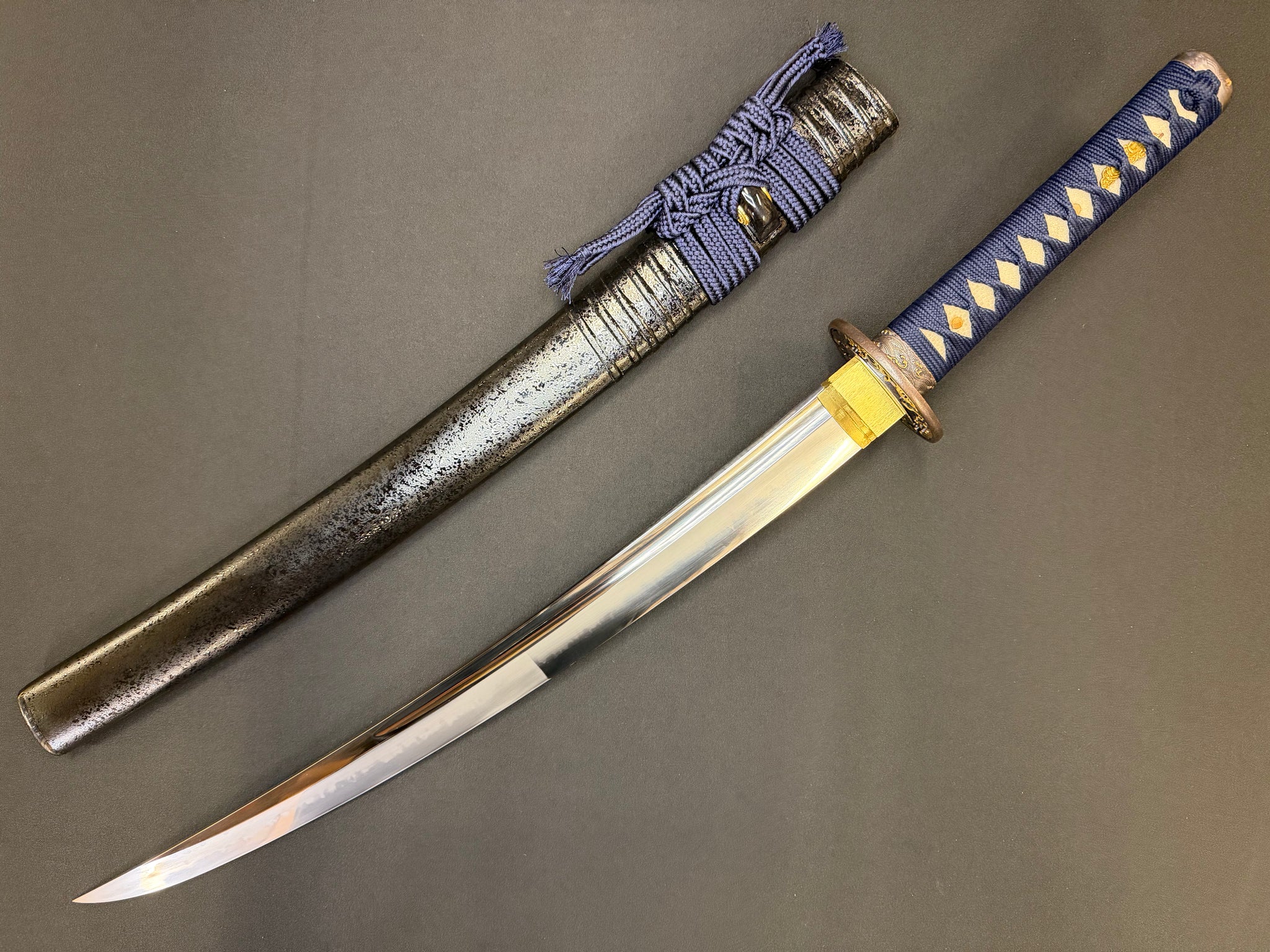 Legacy Steel Reaper Osoraku Wakizashi  - Nightstorm 1095 Clay Tempered